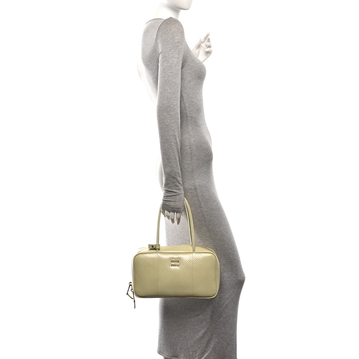 Ayers Medium Beau Top Handle Bag Pistachio — view 2