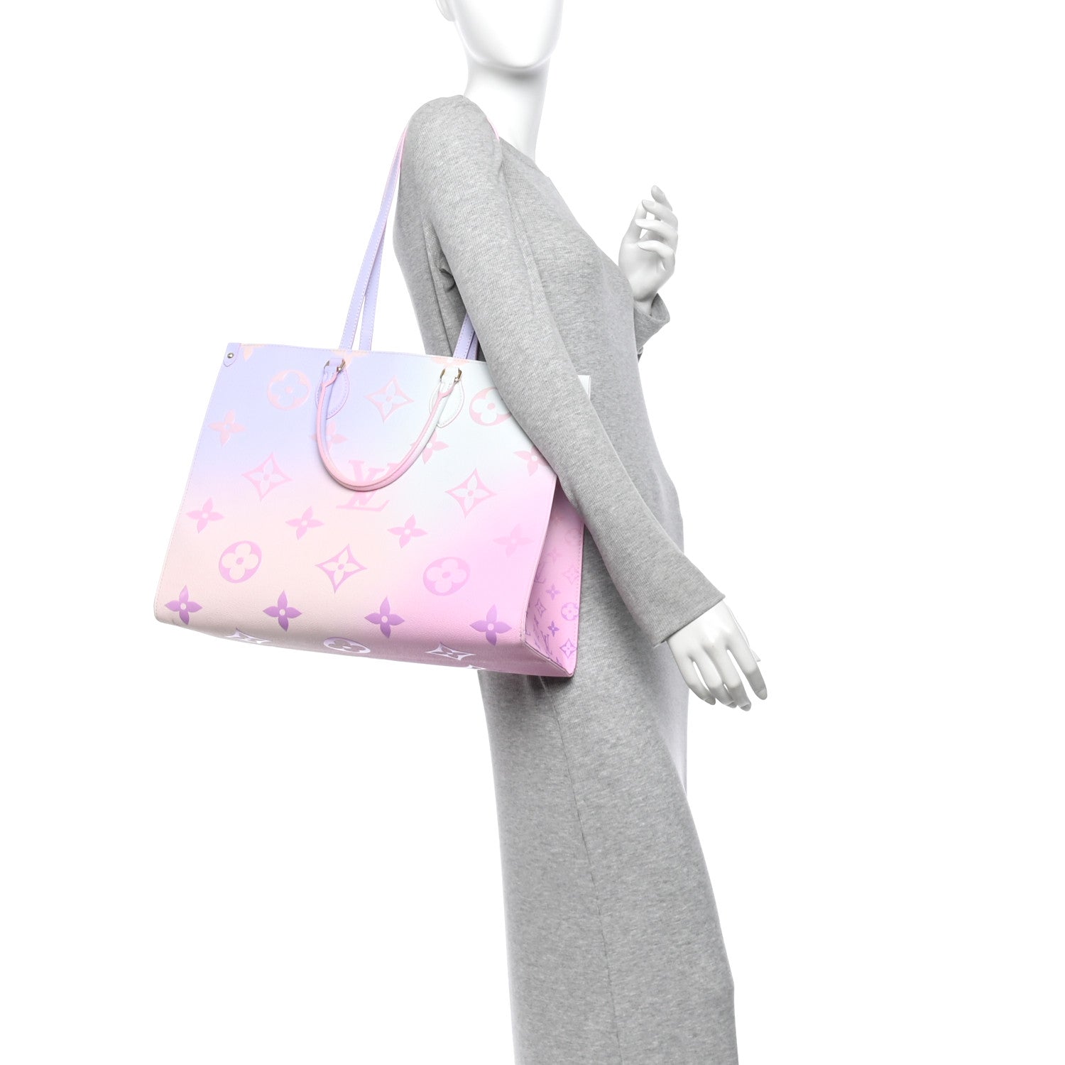 Monogram Giant Spring In The City Onthego GM Sunrise Pastel — view 2
