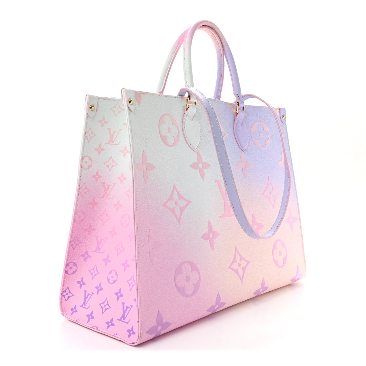 Monogram Giant Spring In The City Onthego GM Sunrise Pastel — view 3