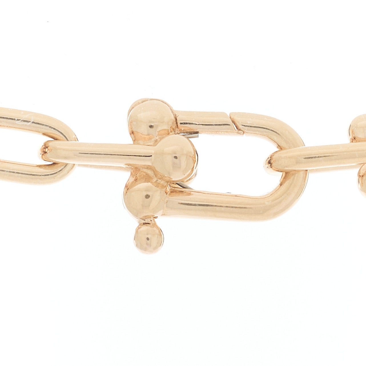 18K Rose Gold Small HardWear Link Necklace — view 5