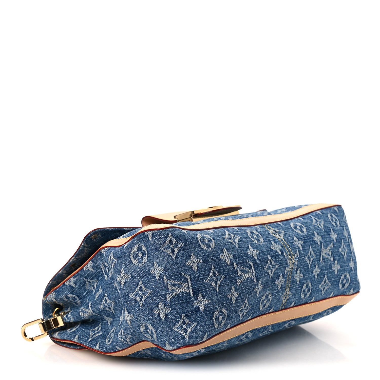 Denim Monogram Dauphine Soft GM Blue — view 4