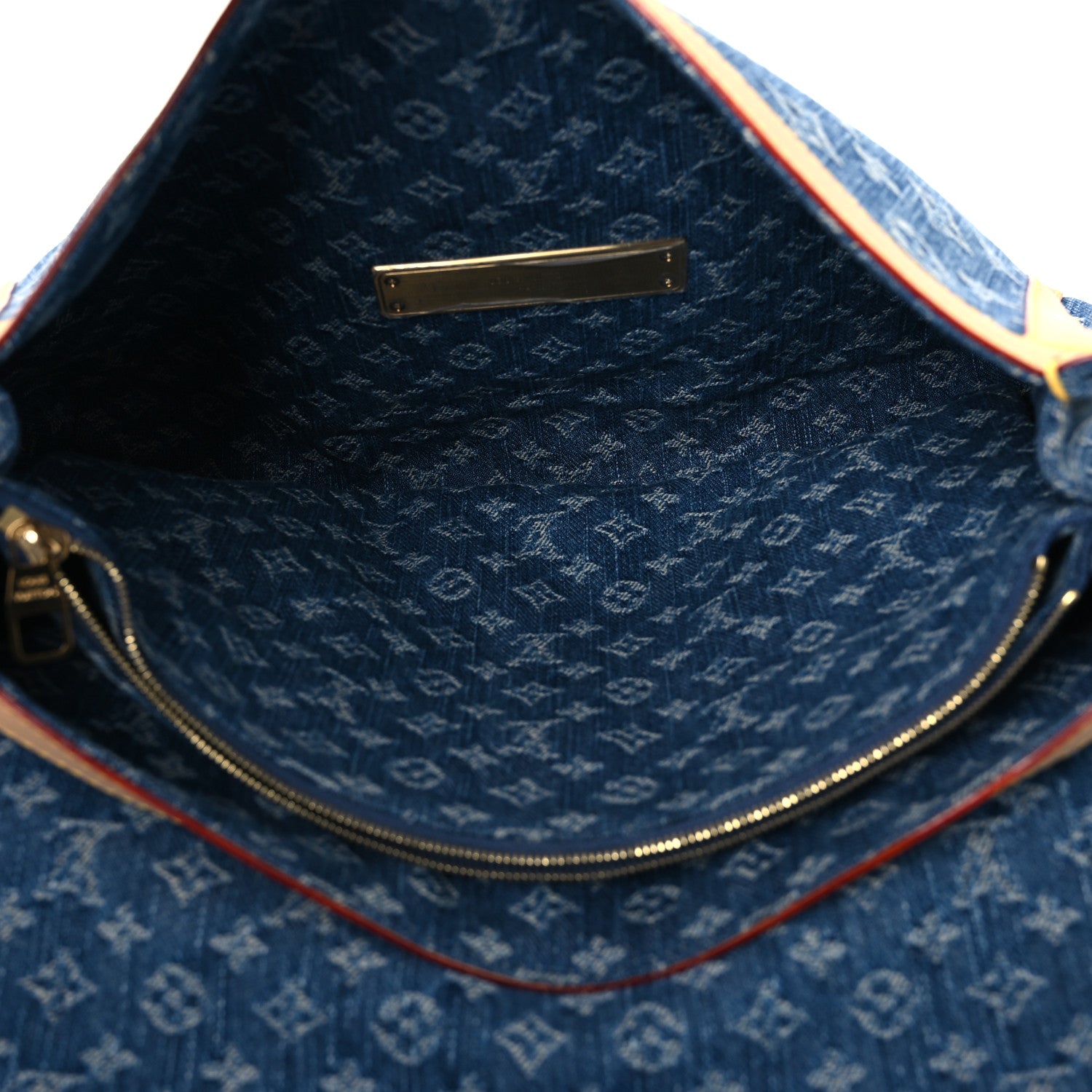 Denim Monogram Dauphine Soft GM Blue — view 5