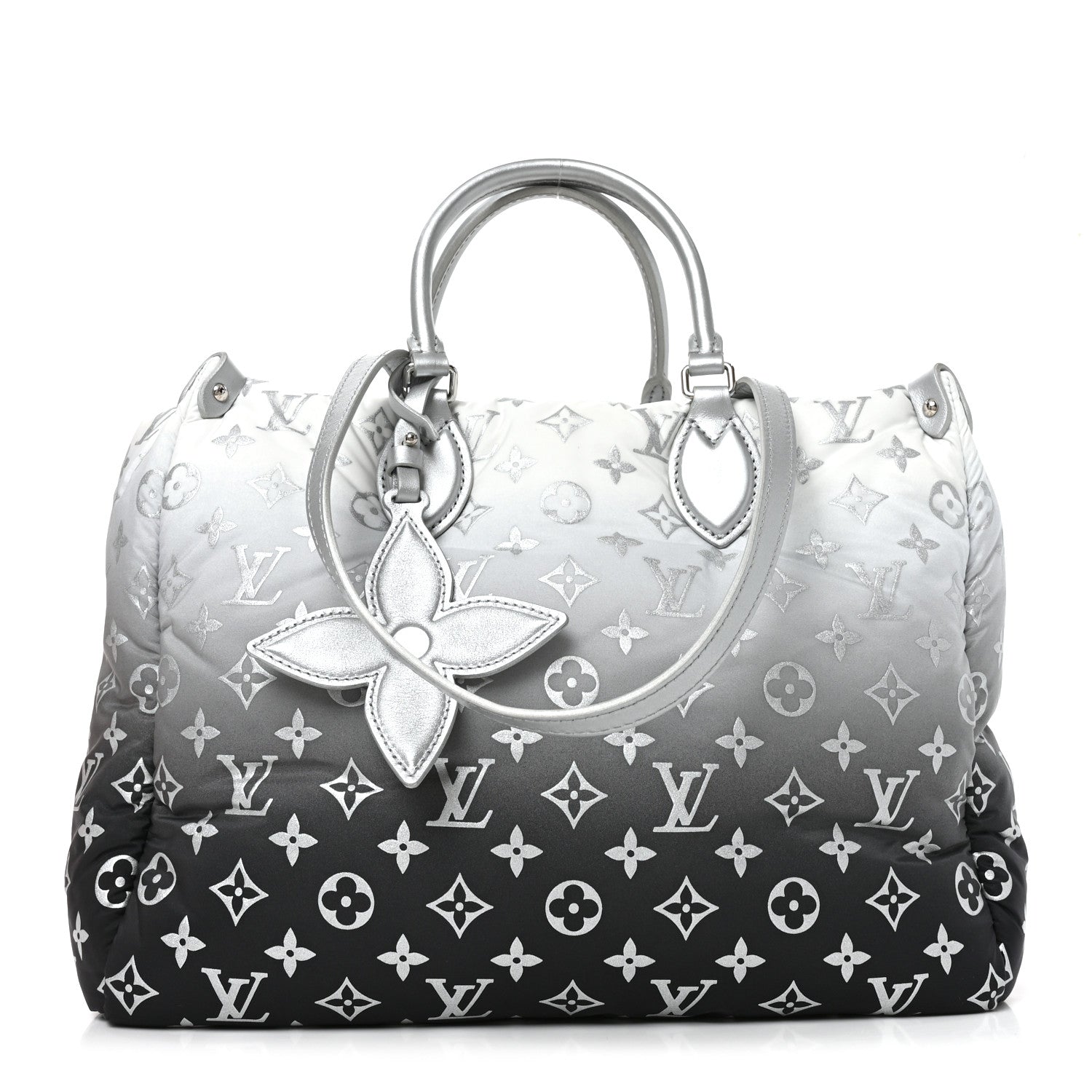 Nylon Monogram Gradient LV Snow Onthego MM Frost