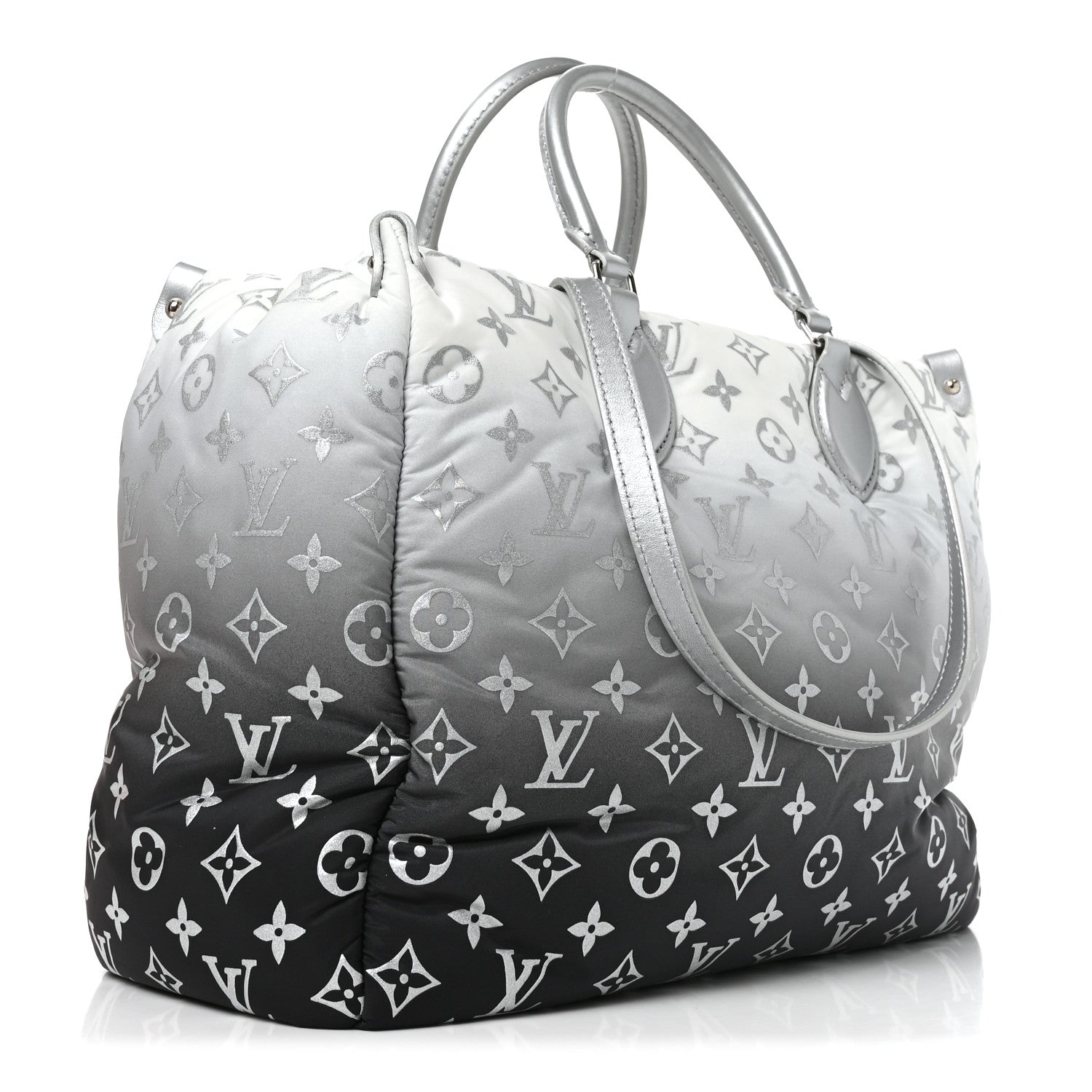 Nylon Monogram Gradient LV Snow Onthego MM Frost — view 3