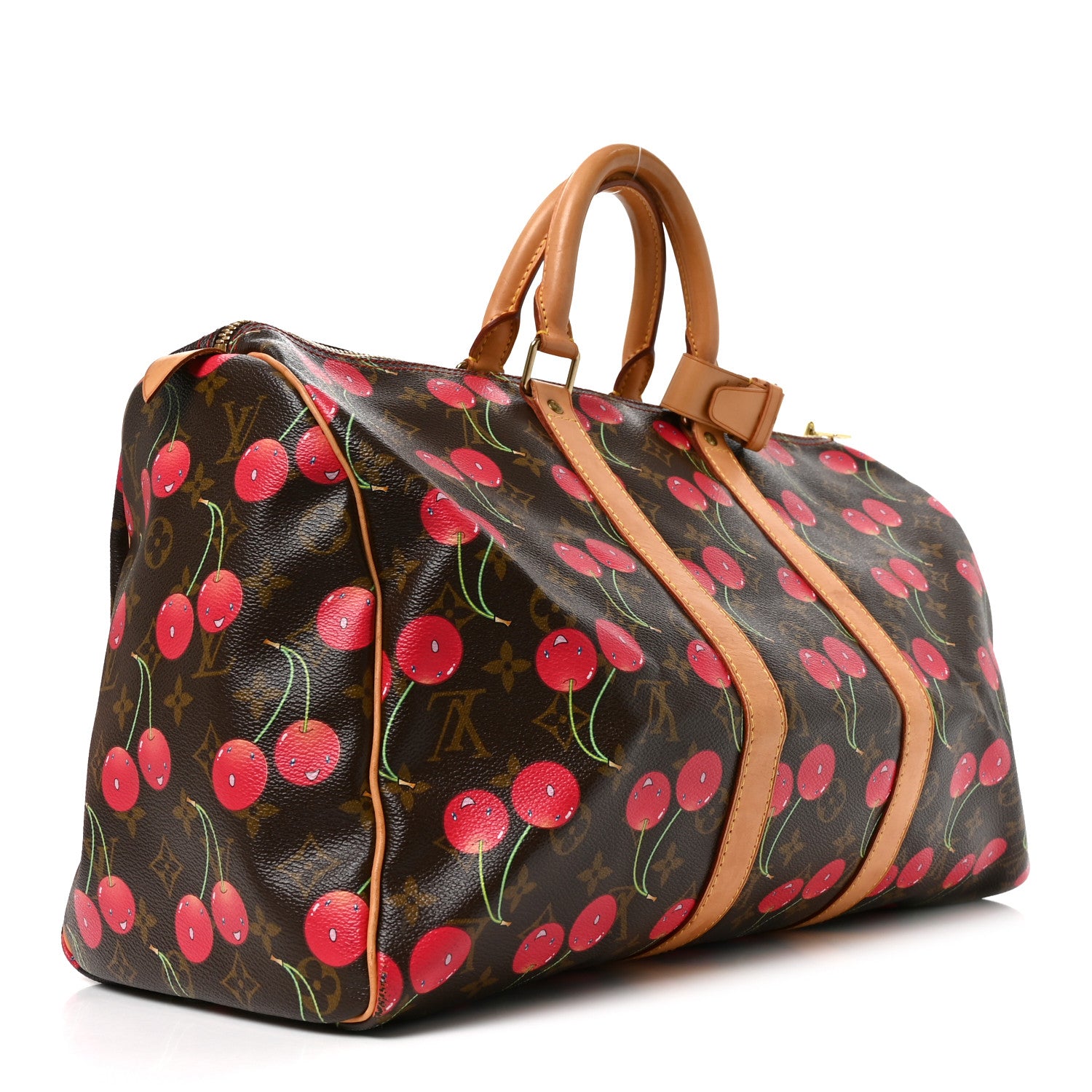 Monogram Cerises Keepall 45 — view 3