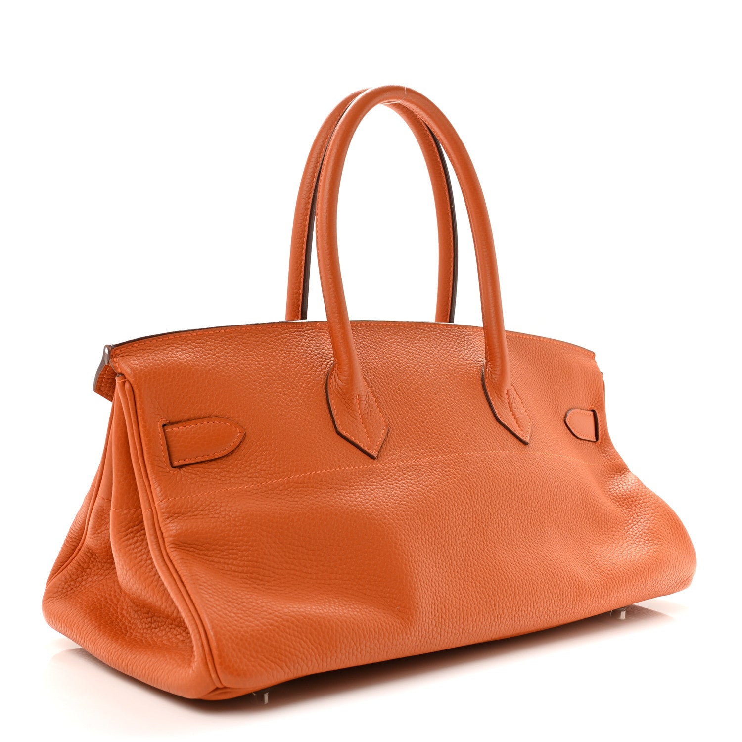 Taurillon Clemence JPG Birkin 42 Orange — view 3