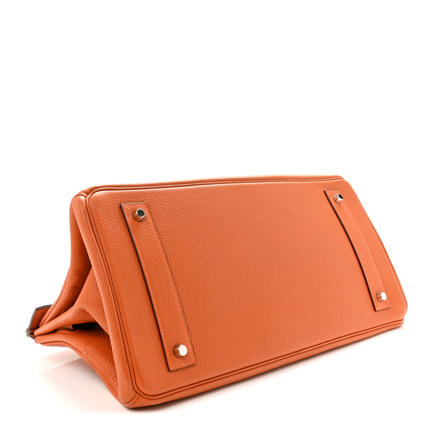 Taurillon Clemence JPG Birkin 42 Orange — view 4