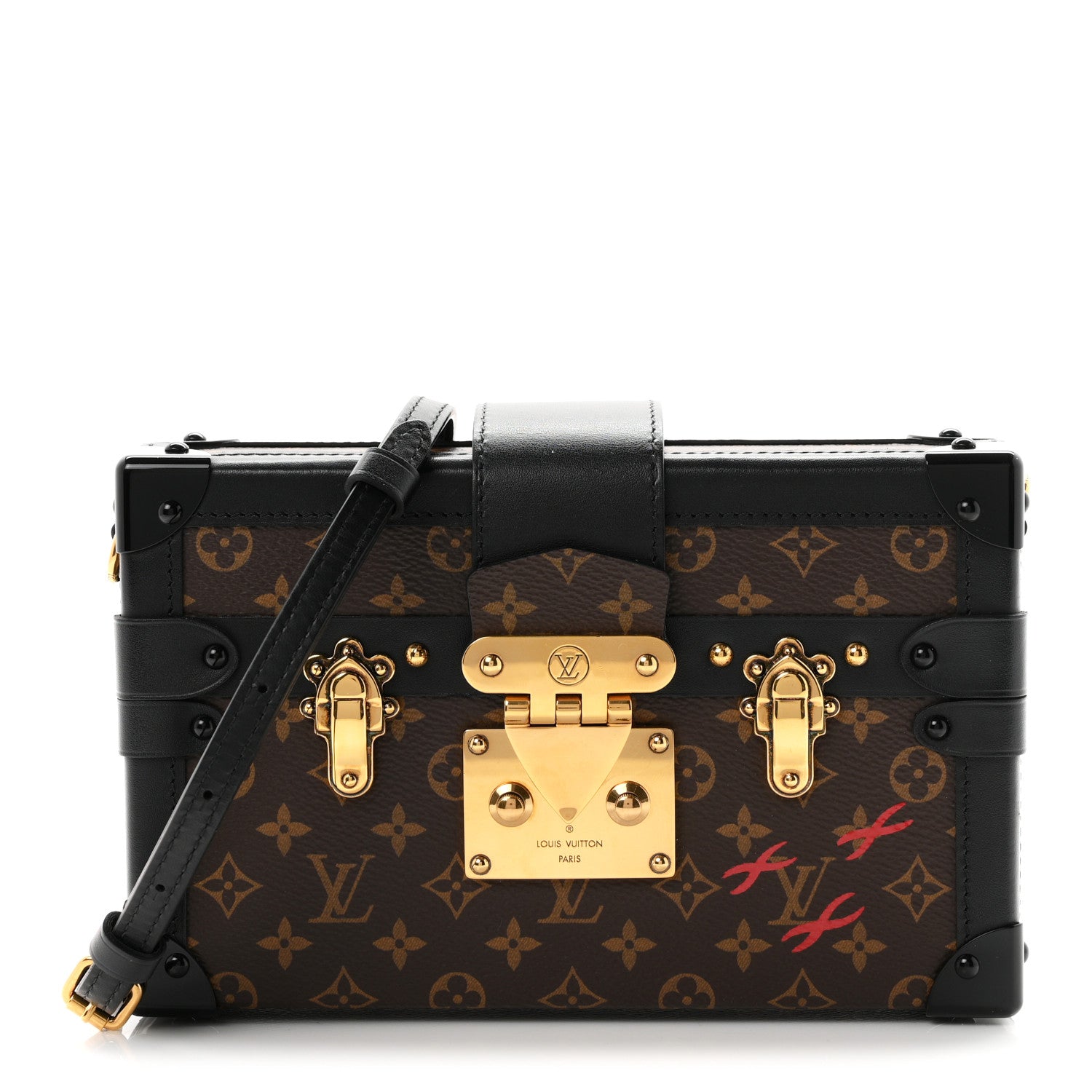 Monogram Petite Malle Black