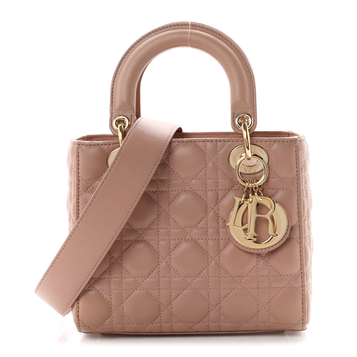 Lambskin Cannage Small My ABCDior Lady Dior Fard