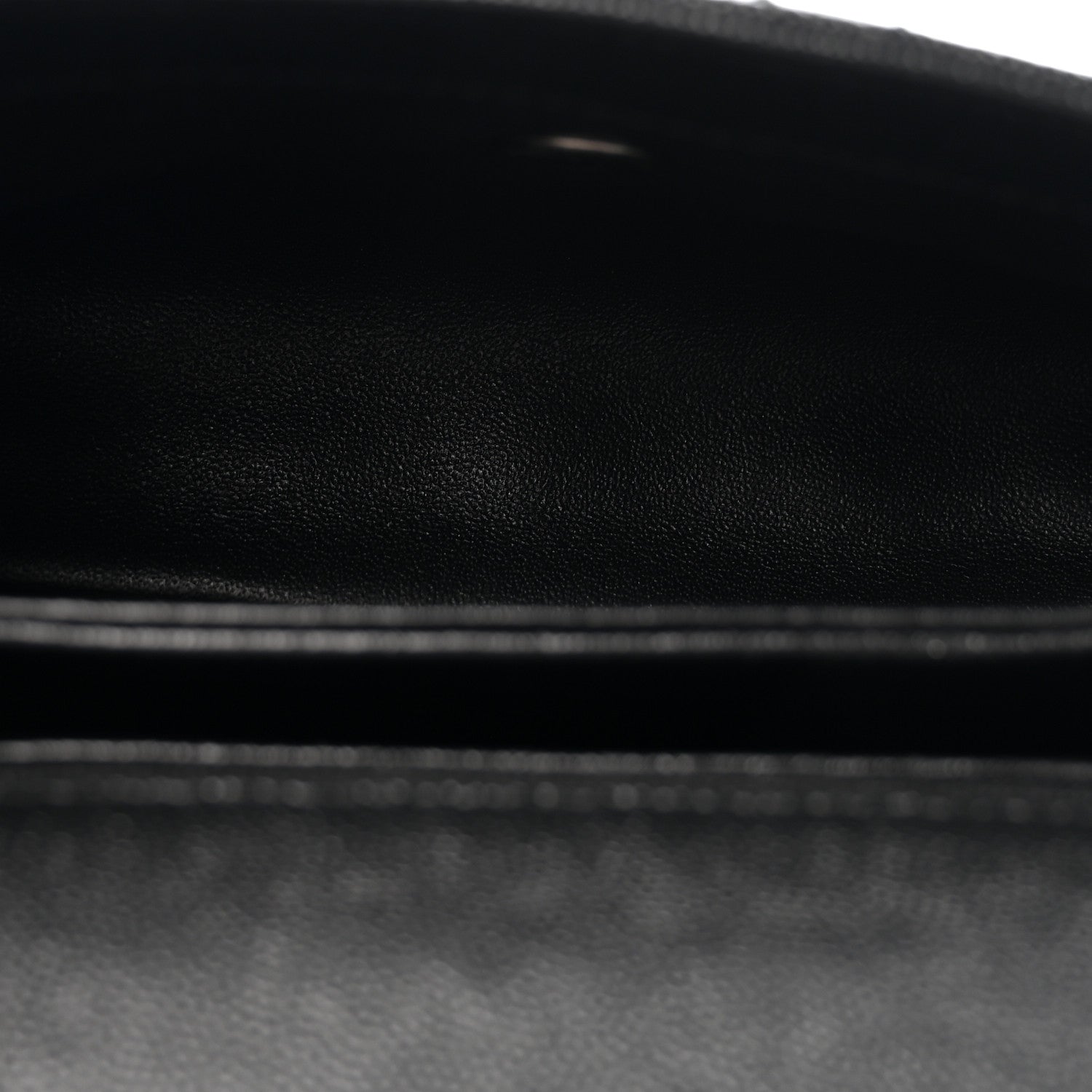 Caviar Lizard Embossed Quilted Mini Coco Handle Flap Black — view 5
