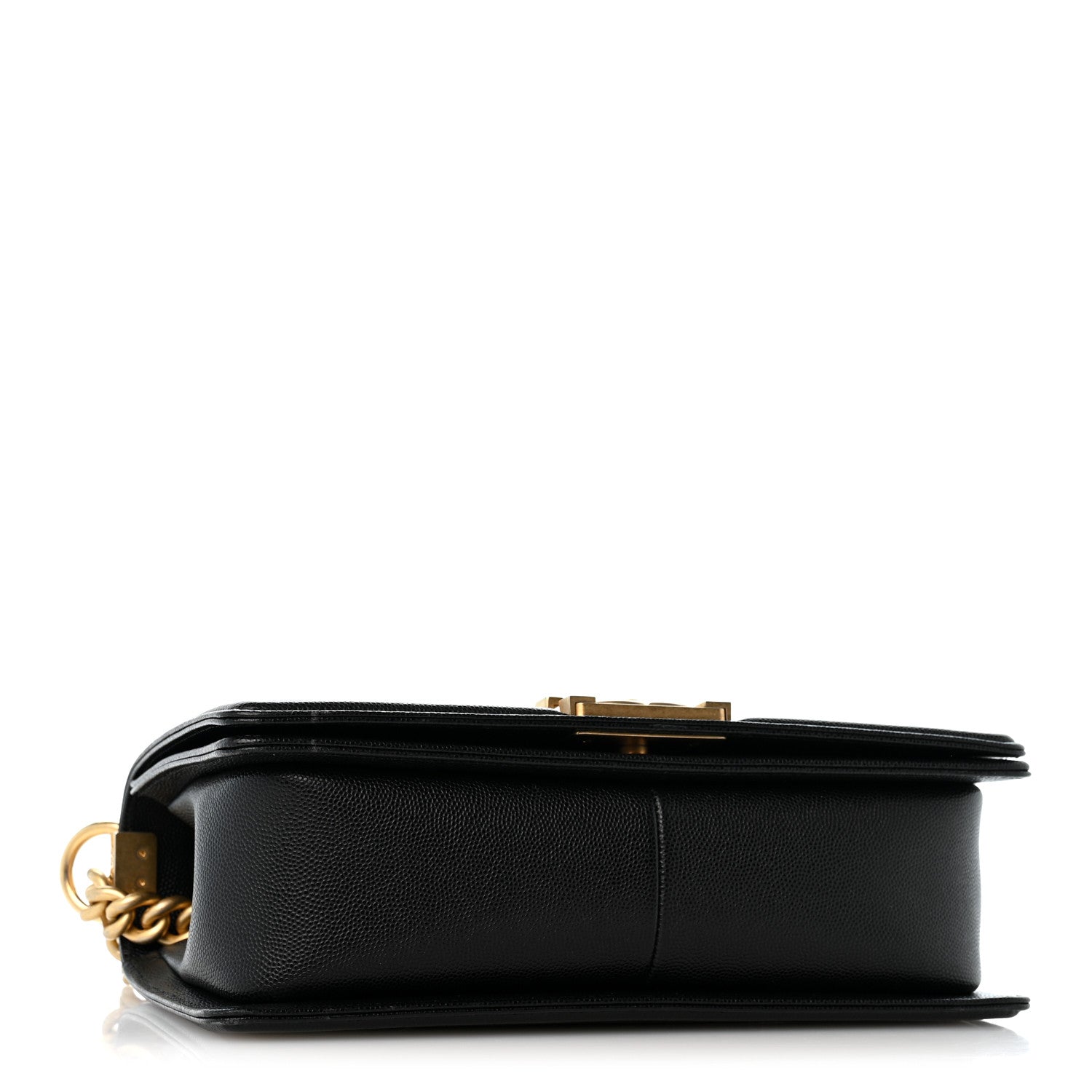 Caviar Quilted Medium Boy Flap Black — view 4