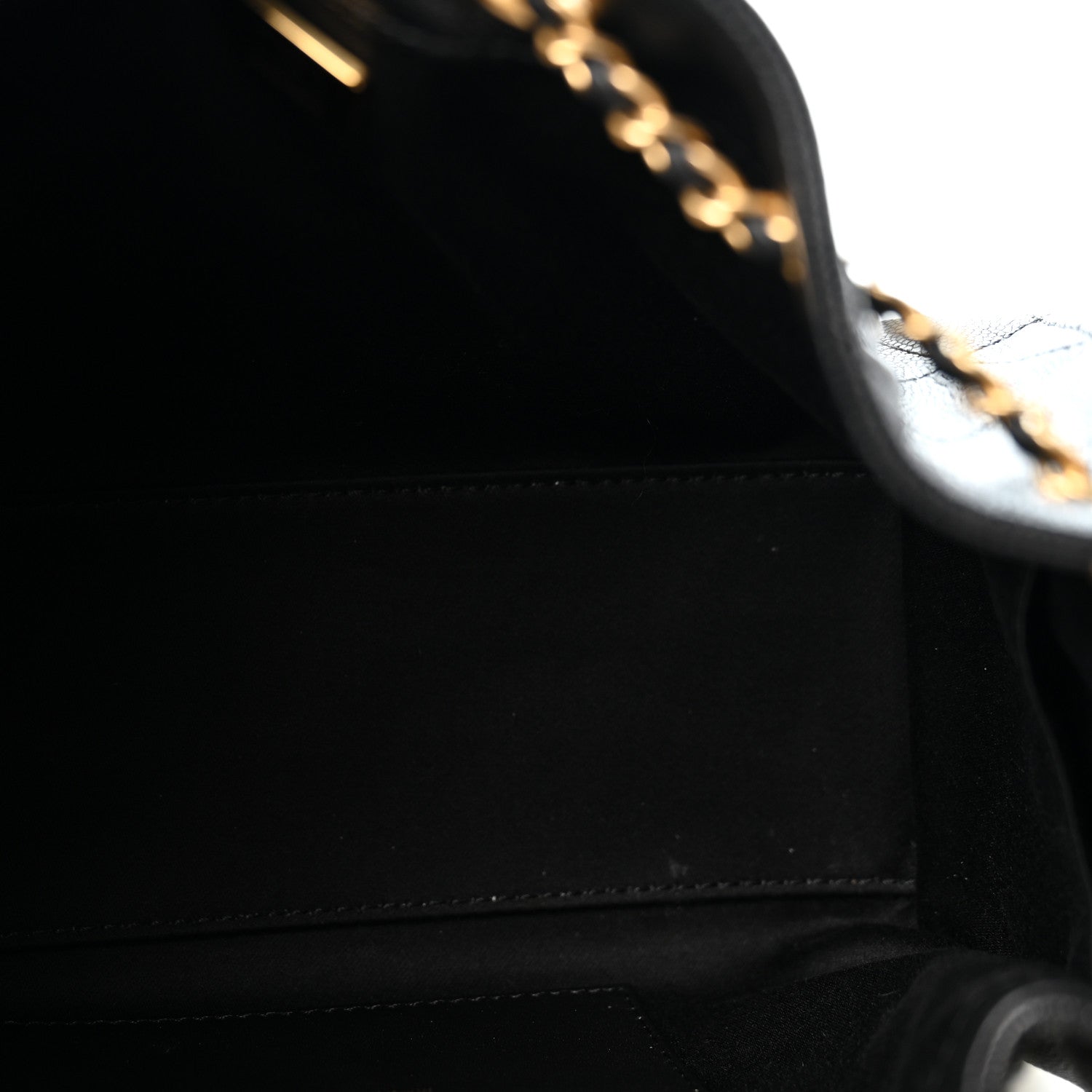 Caviar Quilted Mini Chanel 25 Handbag Black — view 5
