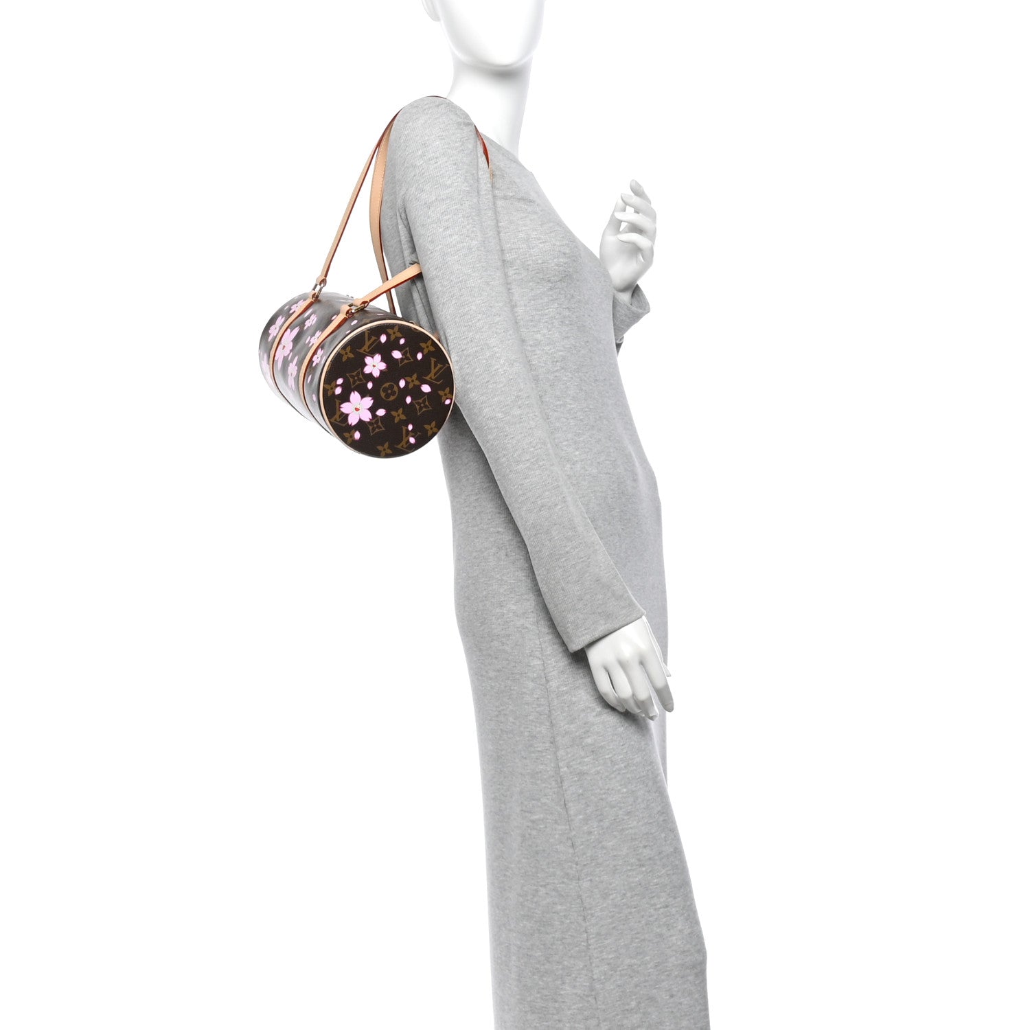 LV X TM Monogram Cherry Blossom Papillon Sakura Brown — view 2