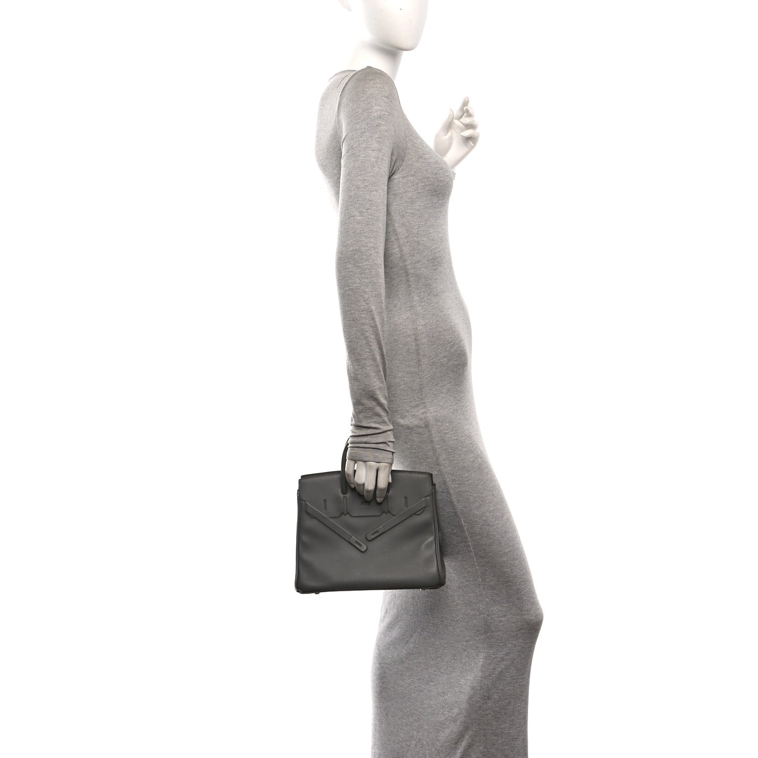 Swift Birkin Shadow 25 Gris Meyer — view 3