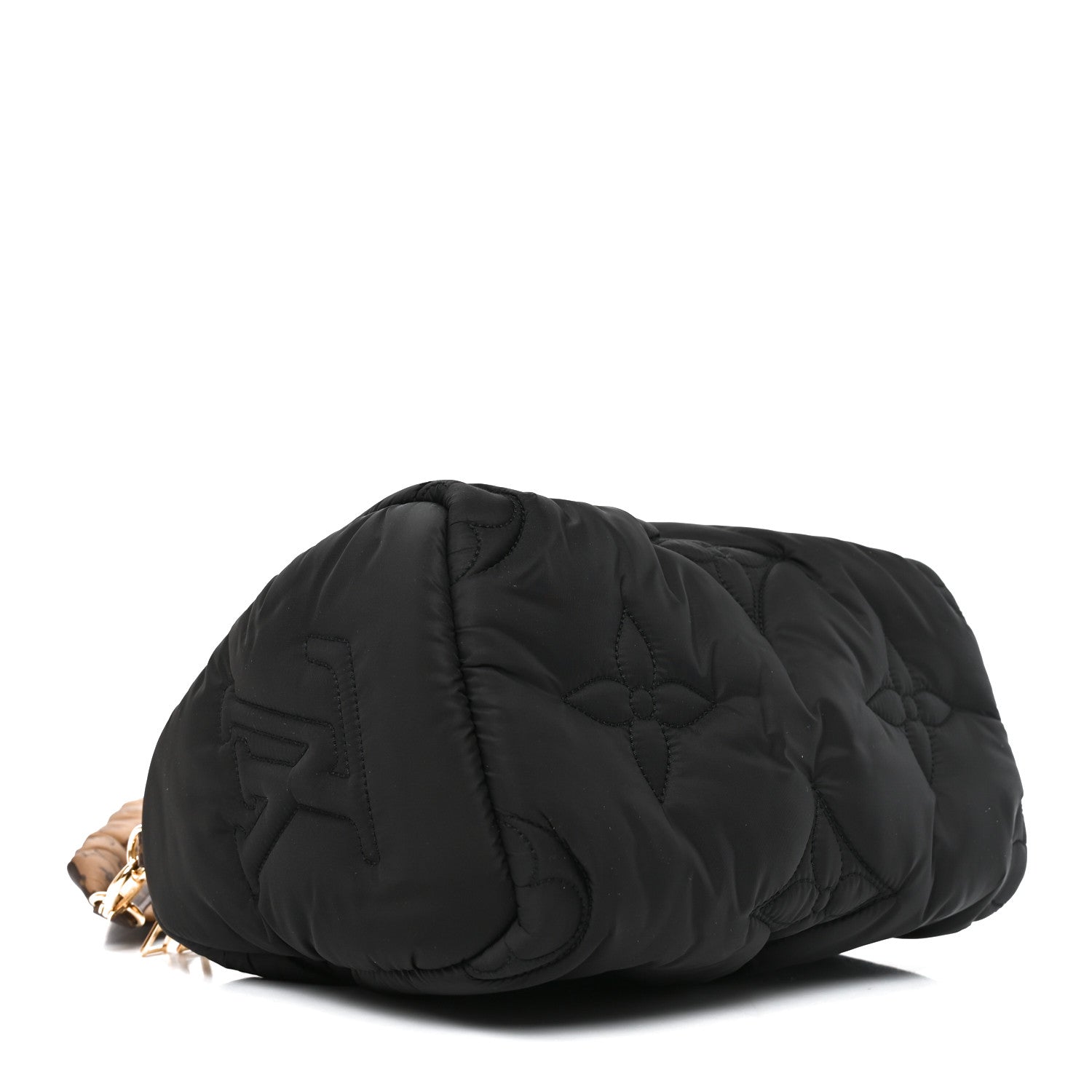 Econyl Mini Monogram Pillow Speedy Bandouliere 25 Black — view 4