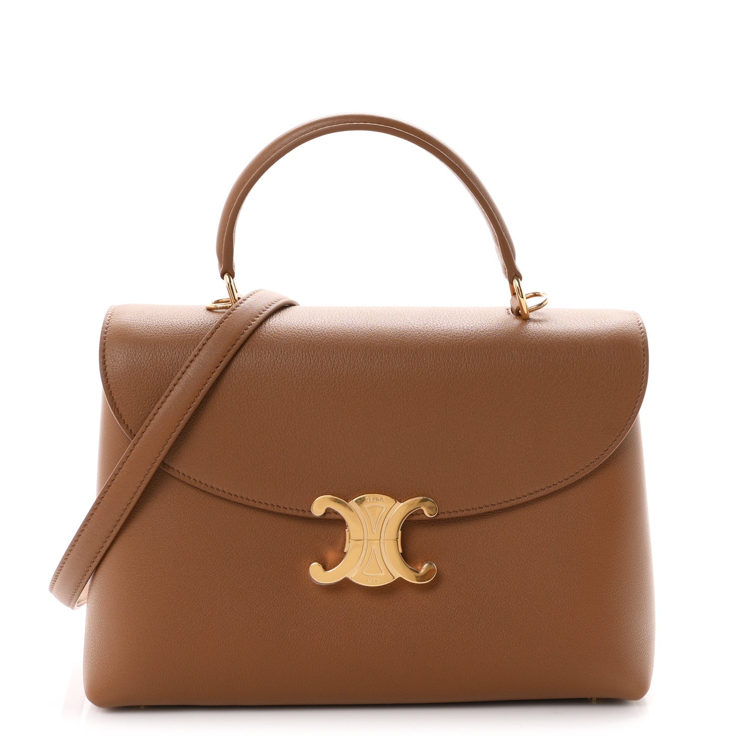 Supple Grained Calfskin Medium Nino Bronze