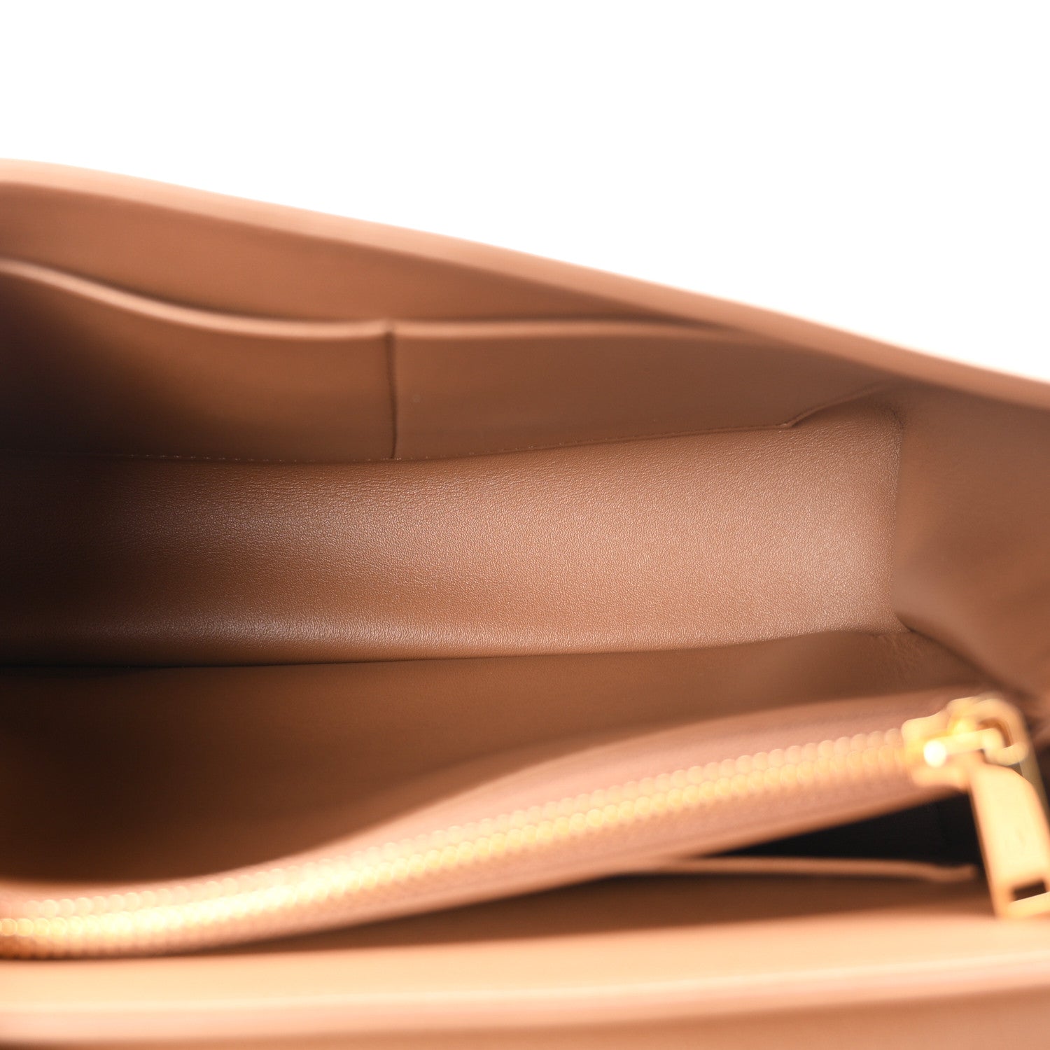 Supple Grained Calfskin Medium Nino Bronze — view 5