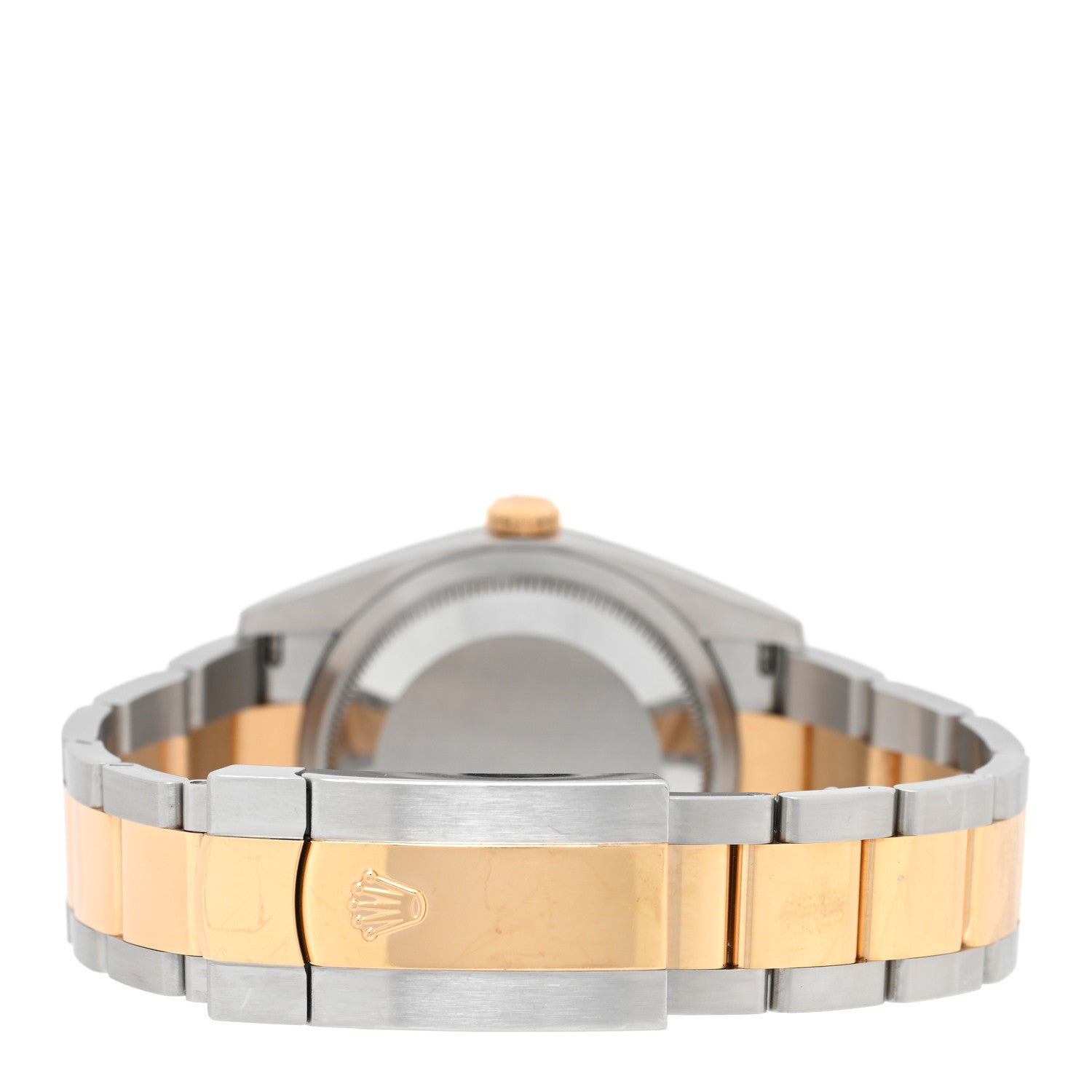 Stainless Steel 18K Yellow Gold Diamond Mother of Pearl 36mm Oyster Perpetual Datejust Watch 126233 — view 3