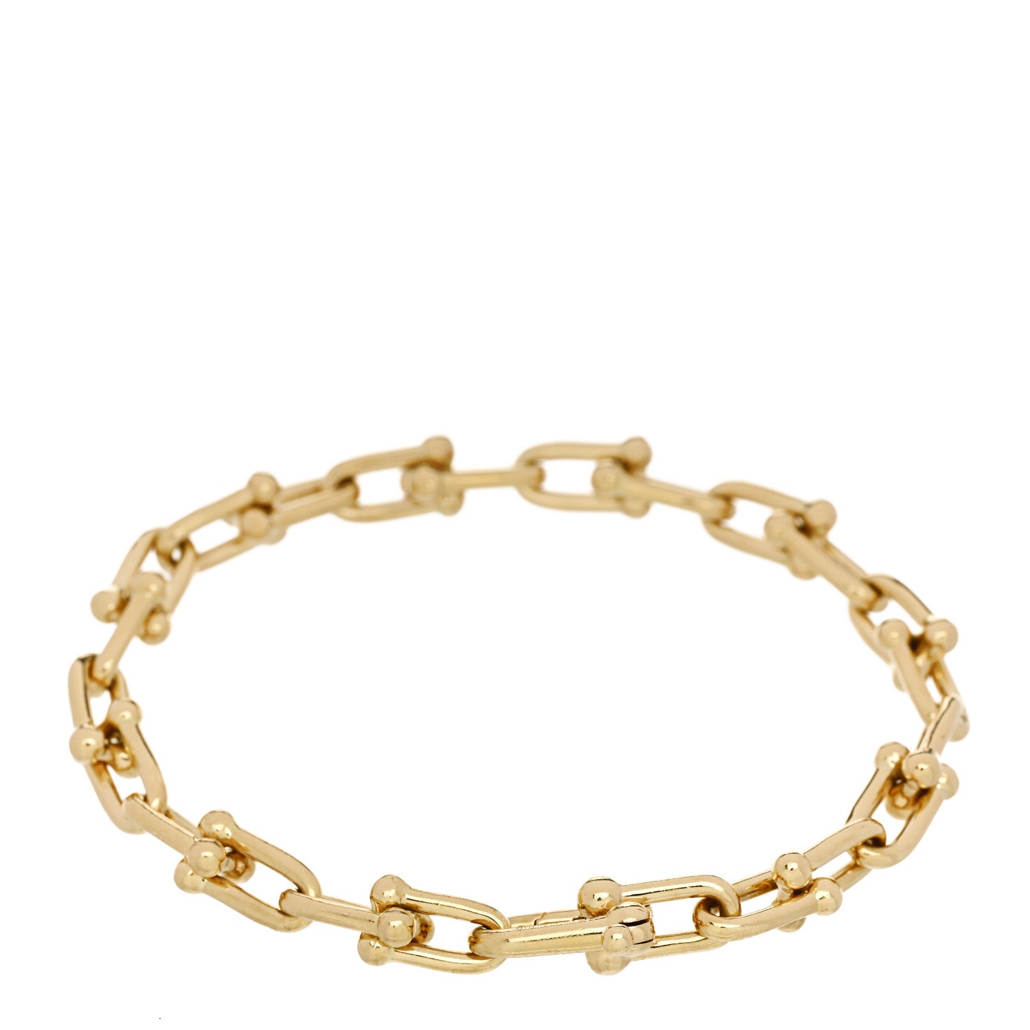 18K Yellow Gold Small HardWear Link Bracelet — view 2