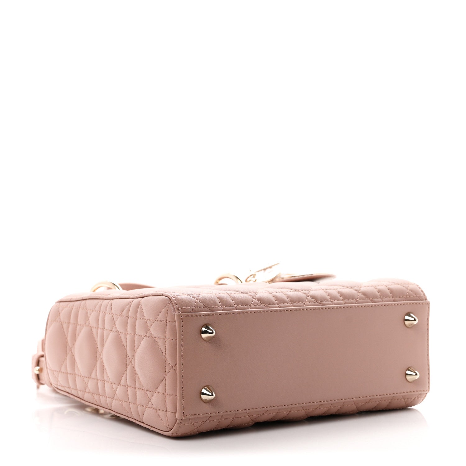 Lambskin Cannage Small My ABCDior Lady Dior Fard — view 4