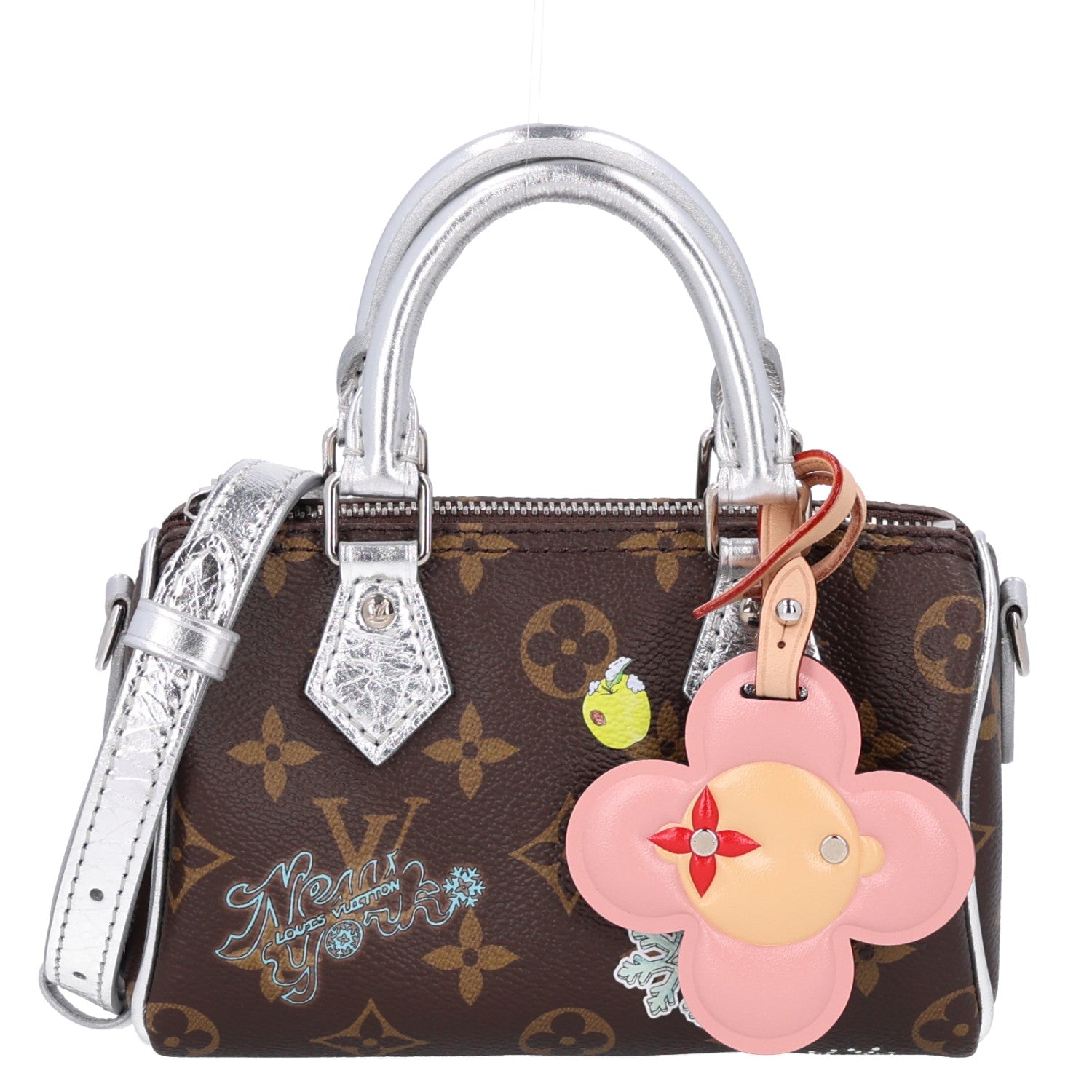 Monogram 57th Street NYC Nano Speedy Silver