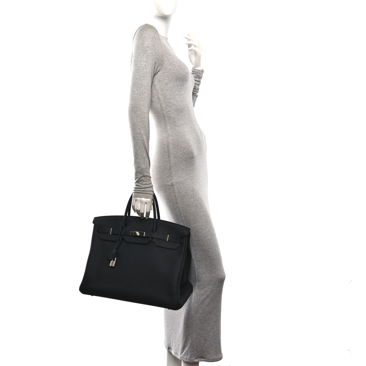 Togo Birkin 40 Black — view 2