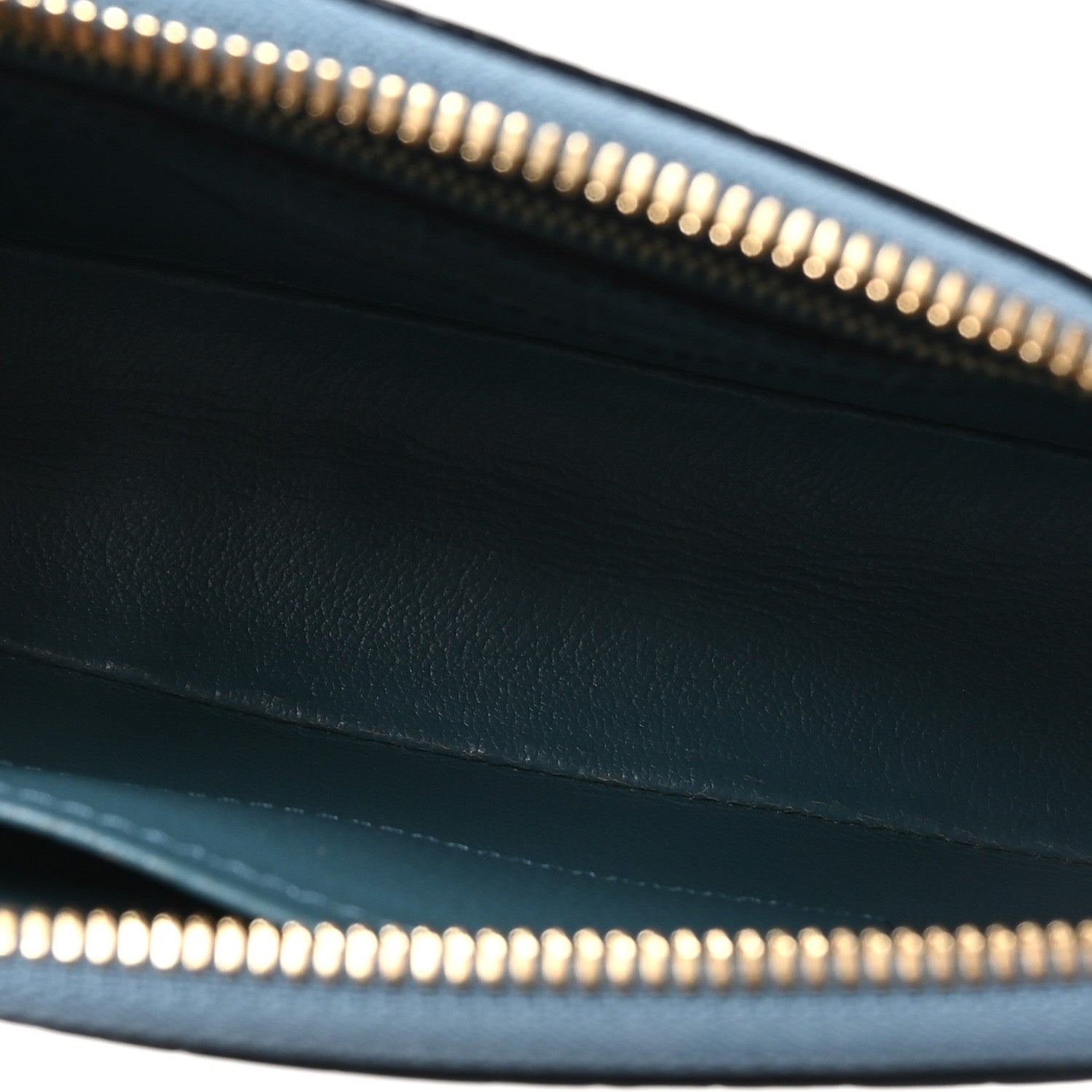 Crocodile Lockit Clutch Blue — view 5