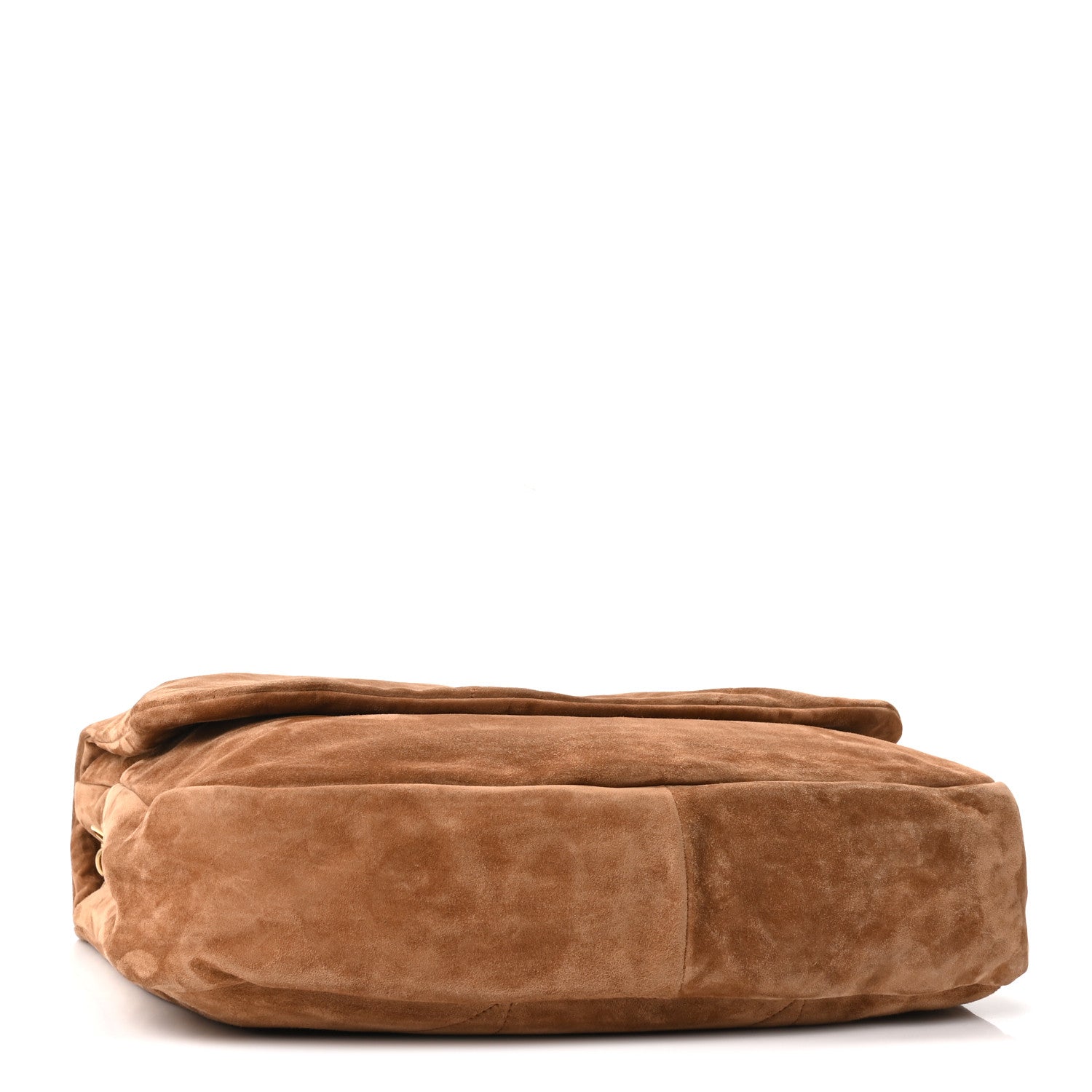 Suede Matelasse Monogram Large Jamie 4.3 Snuff — view 4