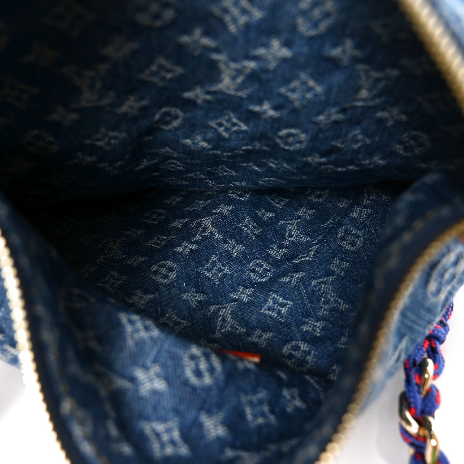 Monogram Denim Baggy NM Blue — view 5