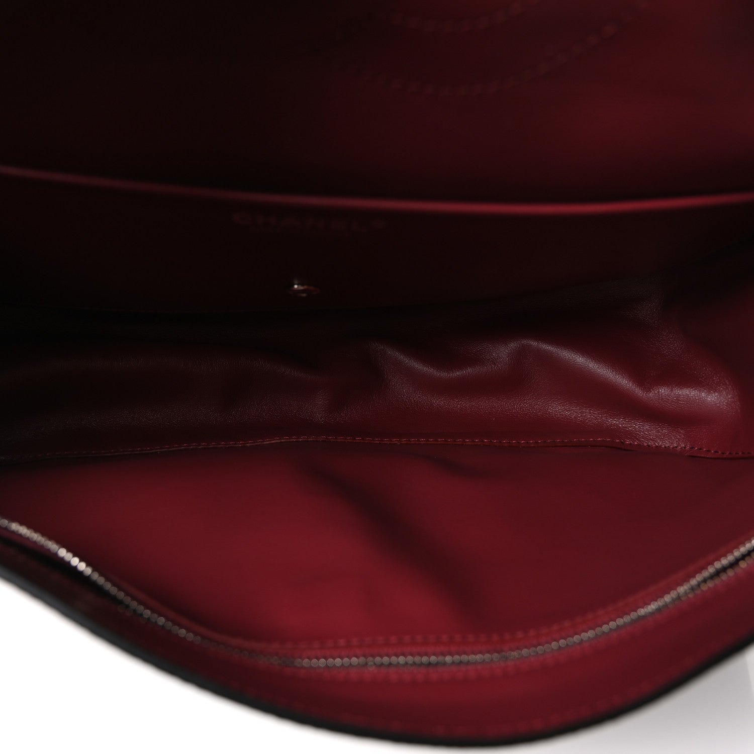 Grained Calfskin Small Souplissimo Maxi Flap Black — view 5