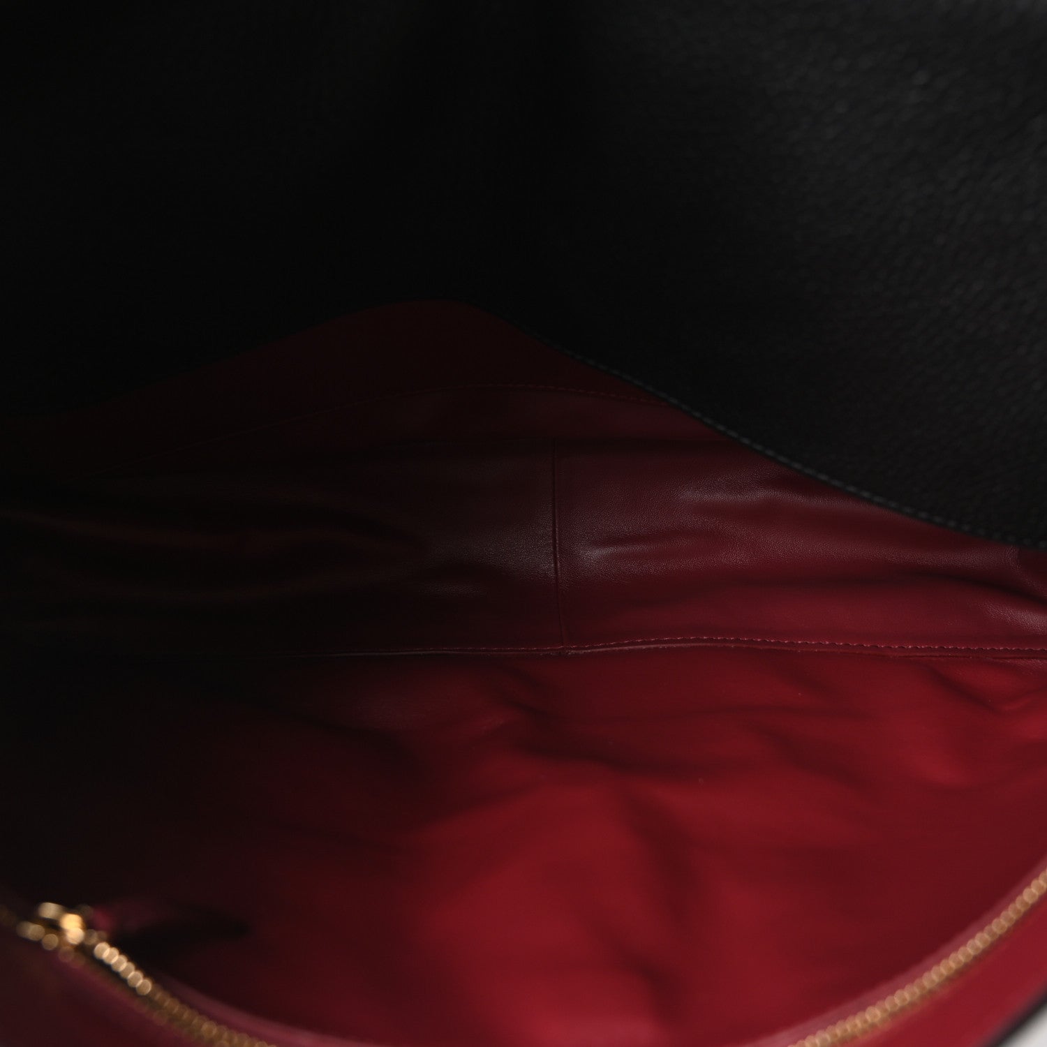 Grained Calfskin Souplissimo Maxi Flap Black — view 5