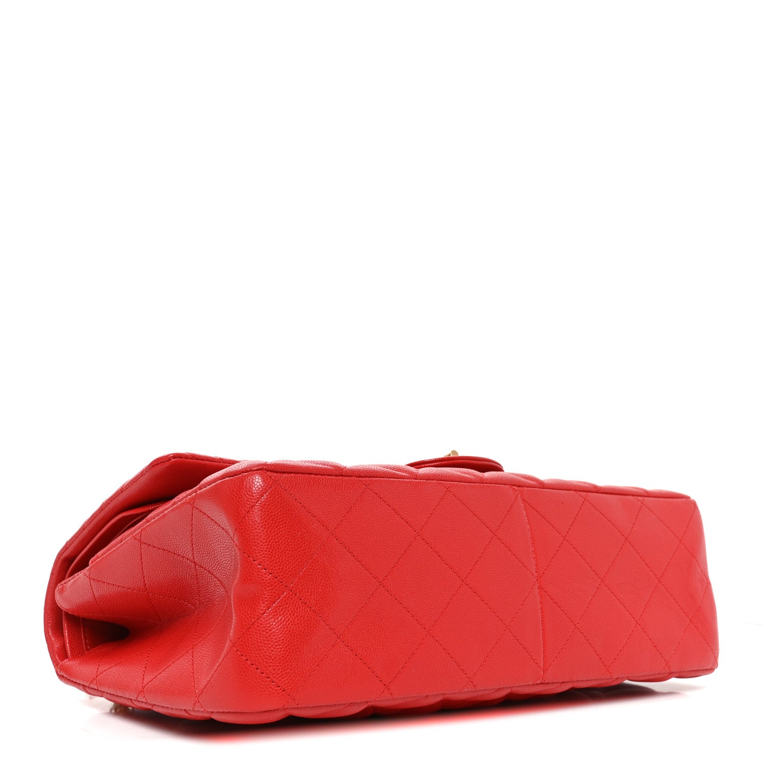 Caviar Chevron Quilted 2.55 Reissue 227 Flap Red — view 3