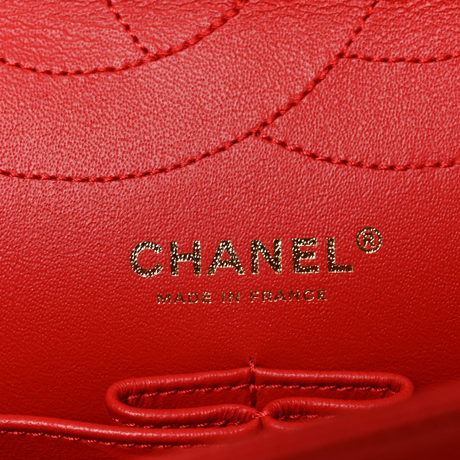 Caviar Chevron Quilted 2.55 Reissue 227 Flap Red — view 5