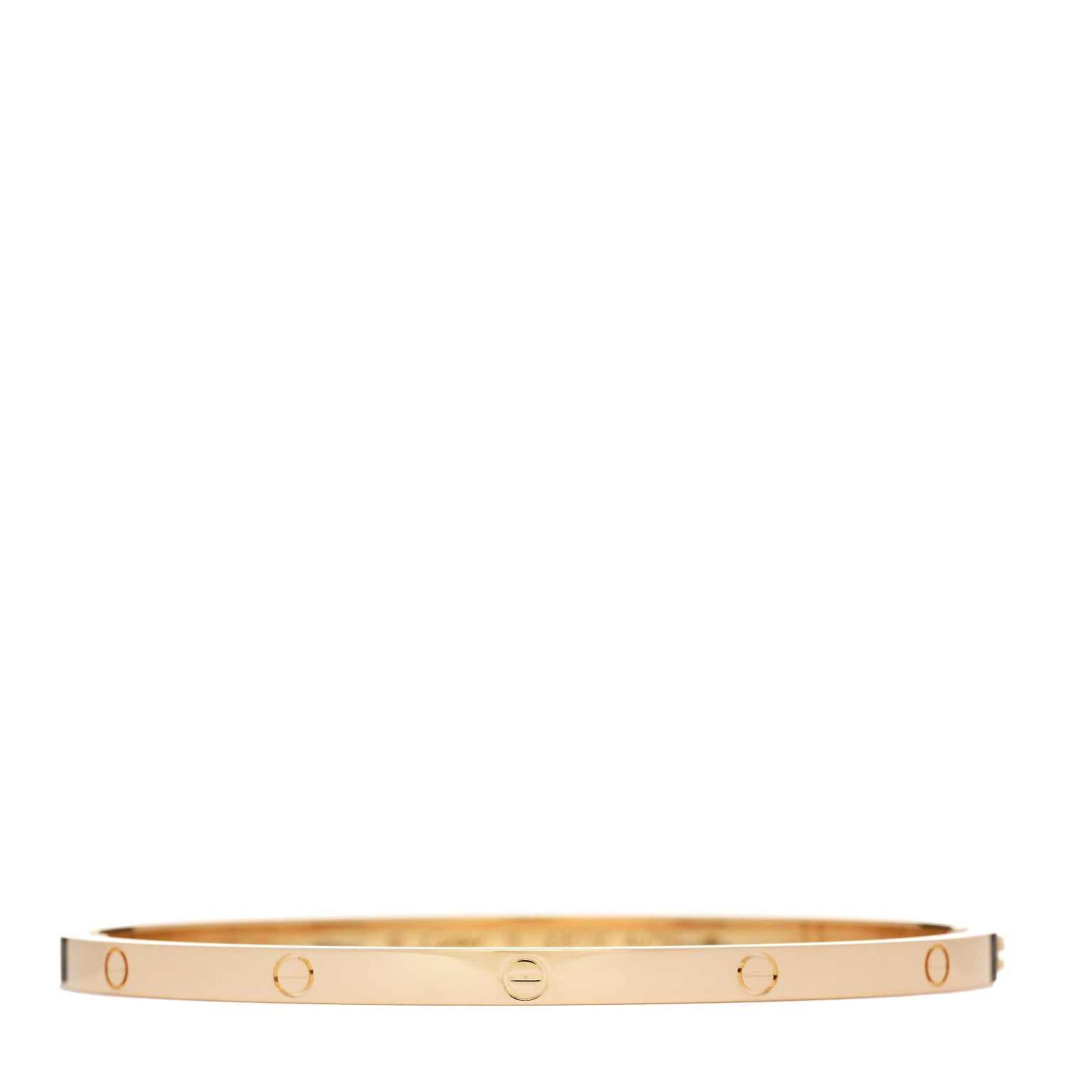 18K Yellow Gold Small LOVE Bracelet 18