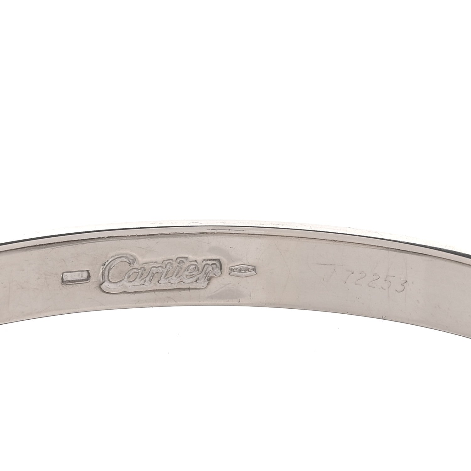 18K White Gold LOVE Bracelet 17 — view 4
