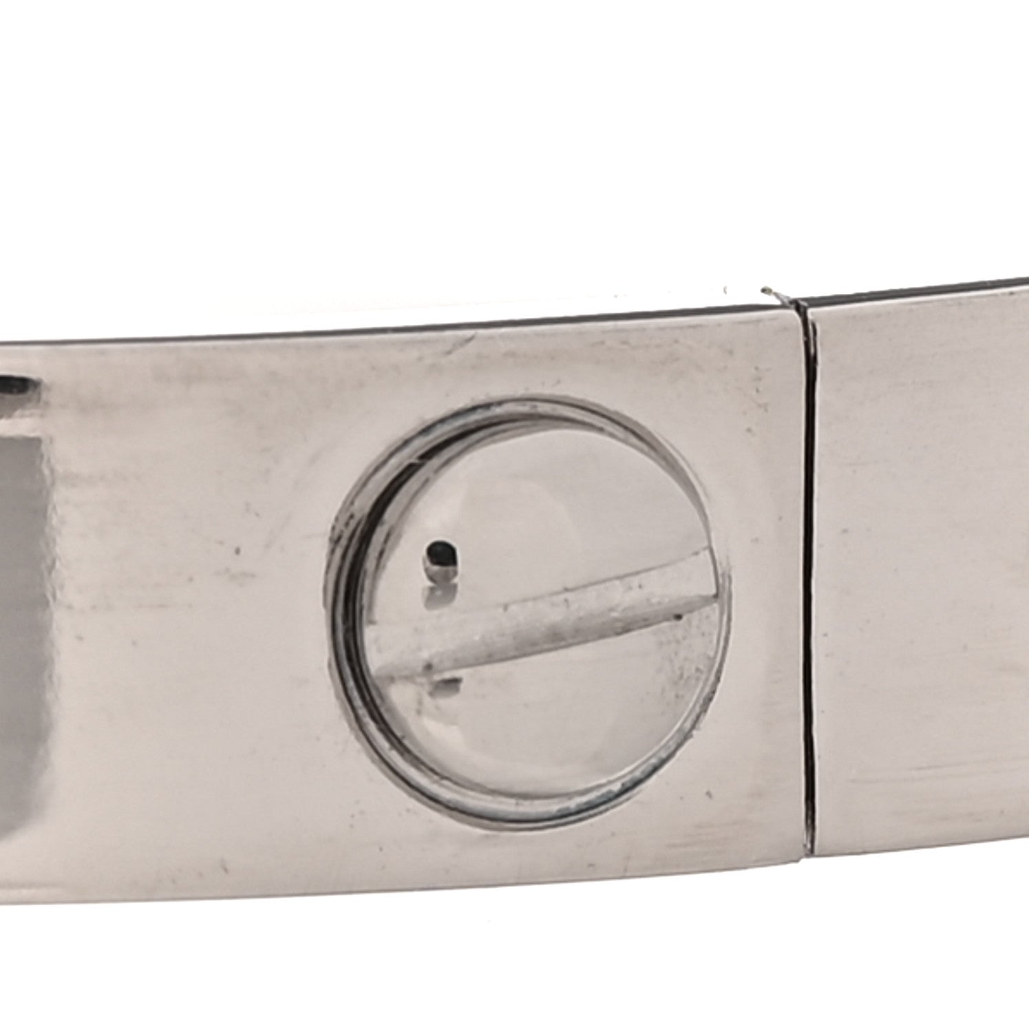 18K White Gold LOVE Bracelet 17 — view 5