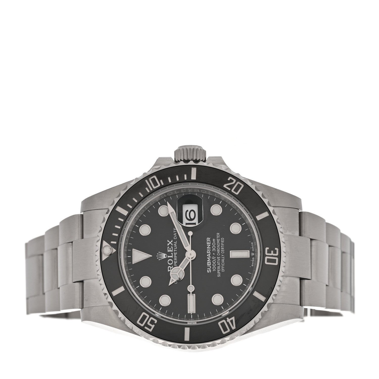 Stainless Steel 41mm Oyster Perpetual Submariner Date Watch Black 126610LN — view 2