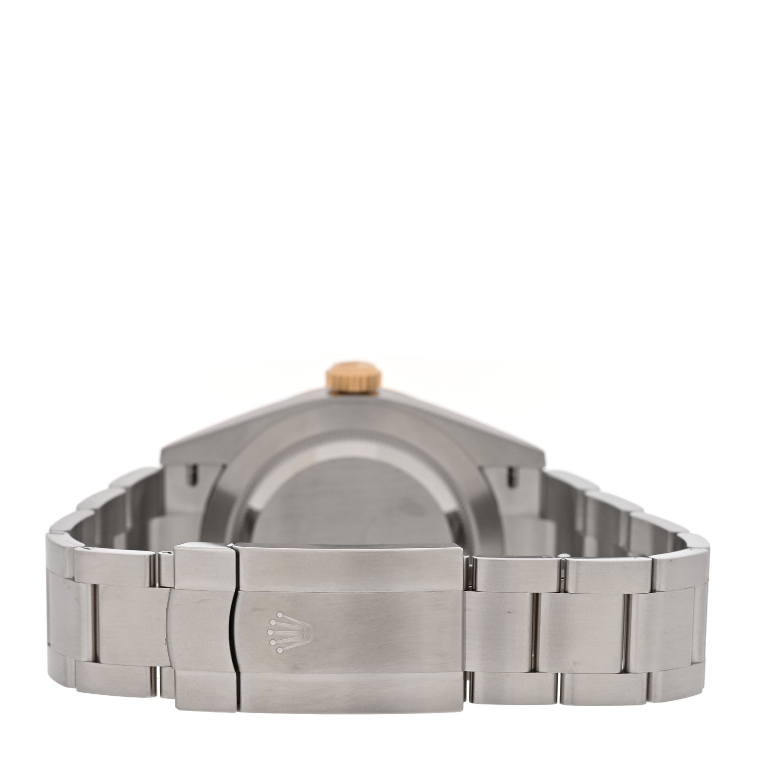 Stainless Steel 18K Yellow Gold 41mm Oyster Perpetual 100th Anniversary Watch Slate 134303 — view 3