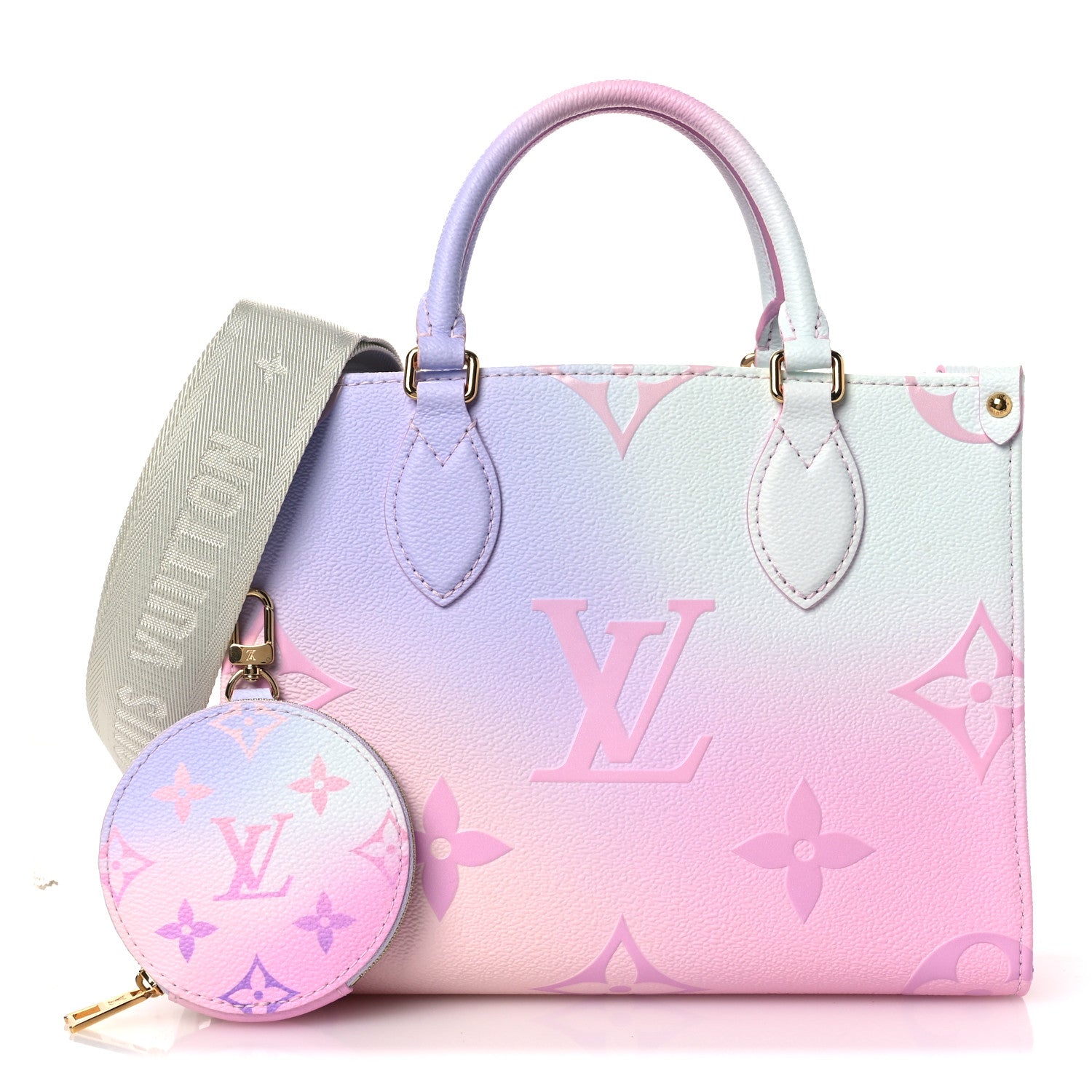 Monogram Giant Spring In The City Onthego PM Sunrise Pastel — view 3