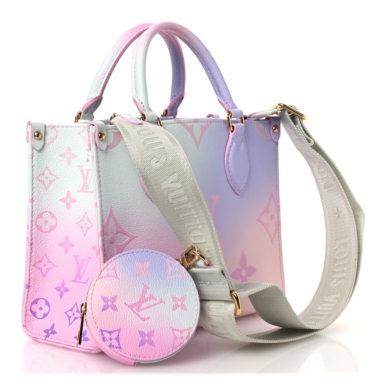 Monogram Giant Spring In The City Onthego PM Sunrise Pastel — view 4