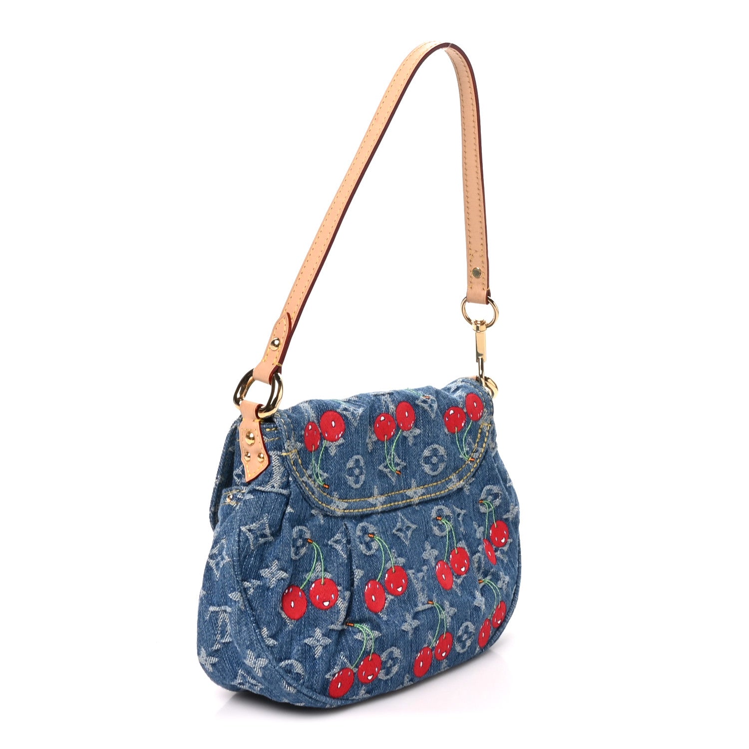 LV X TM Monogram Denim Cerises Sunset — view 3