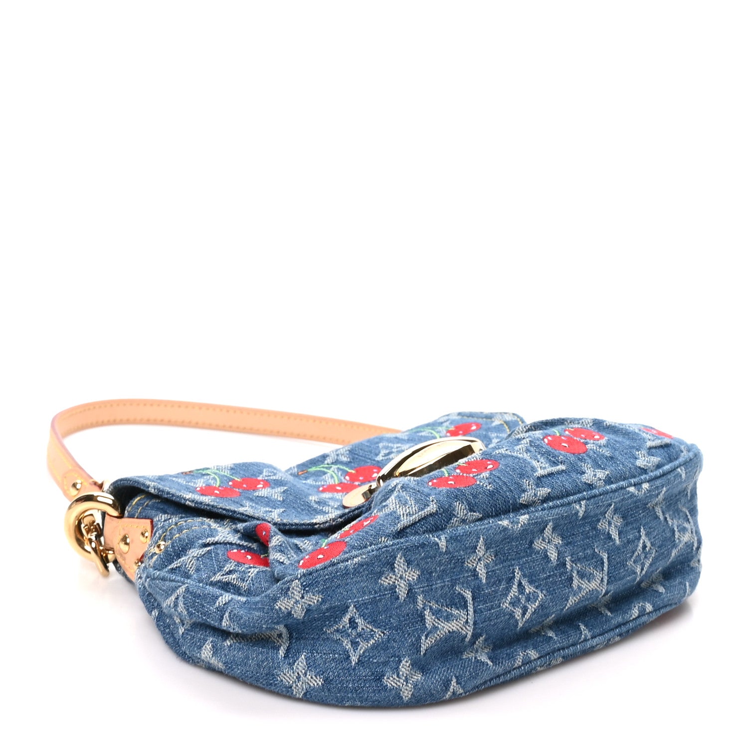 LV X TM Monogram Denim Cerises Sunset — view 4