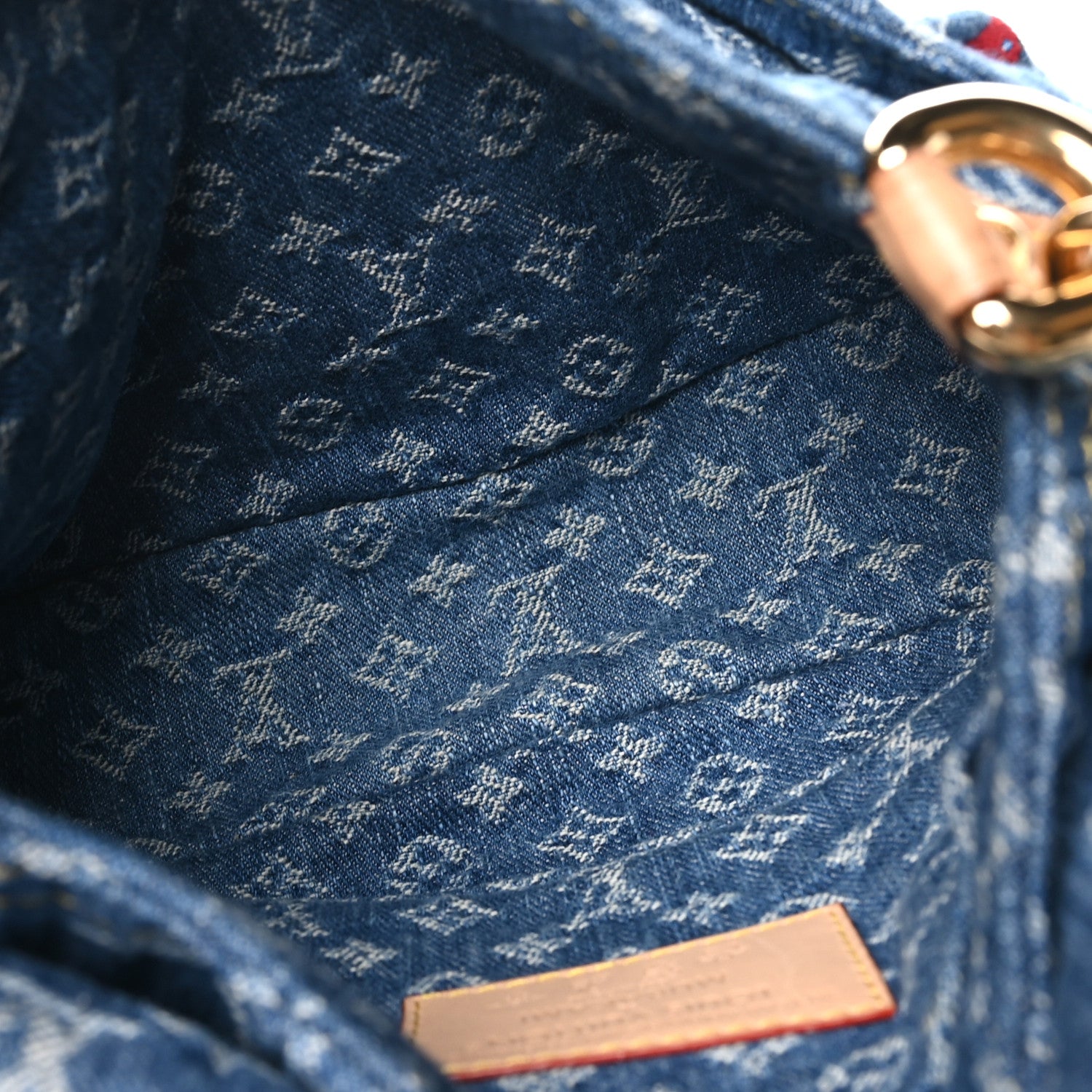 LV X TM Monogram Denim Cerises Sunset — view 5