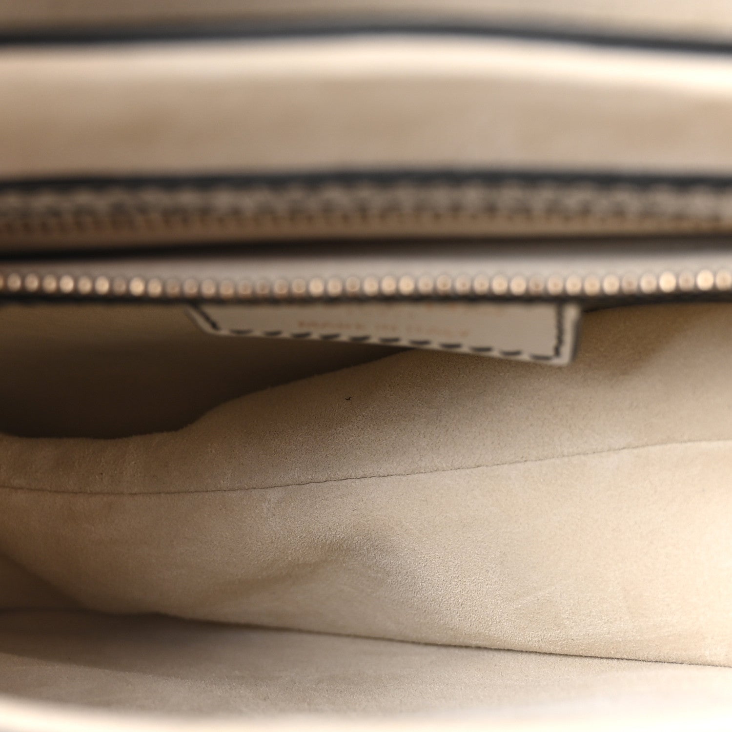 Calfskin Newspaper Printed Saddle Bag With Strap Black White — view 4
