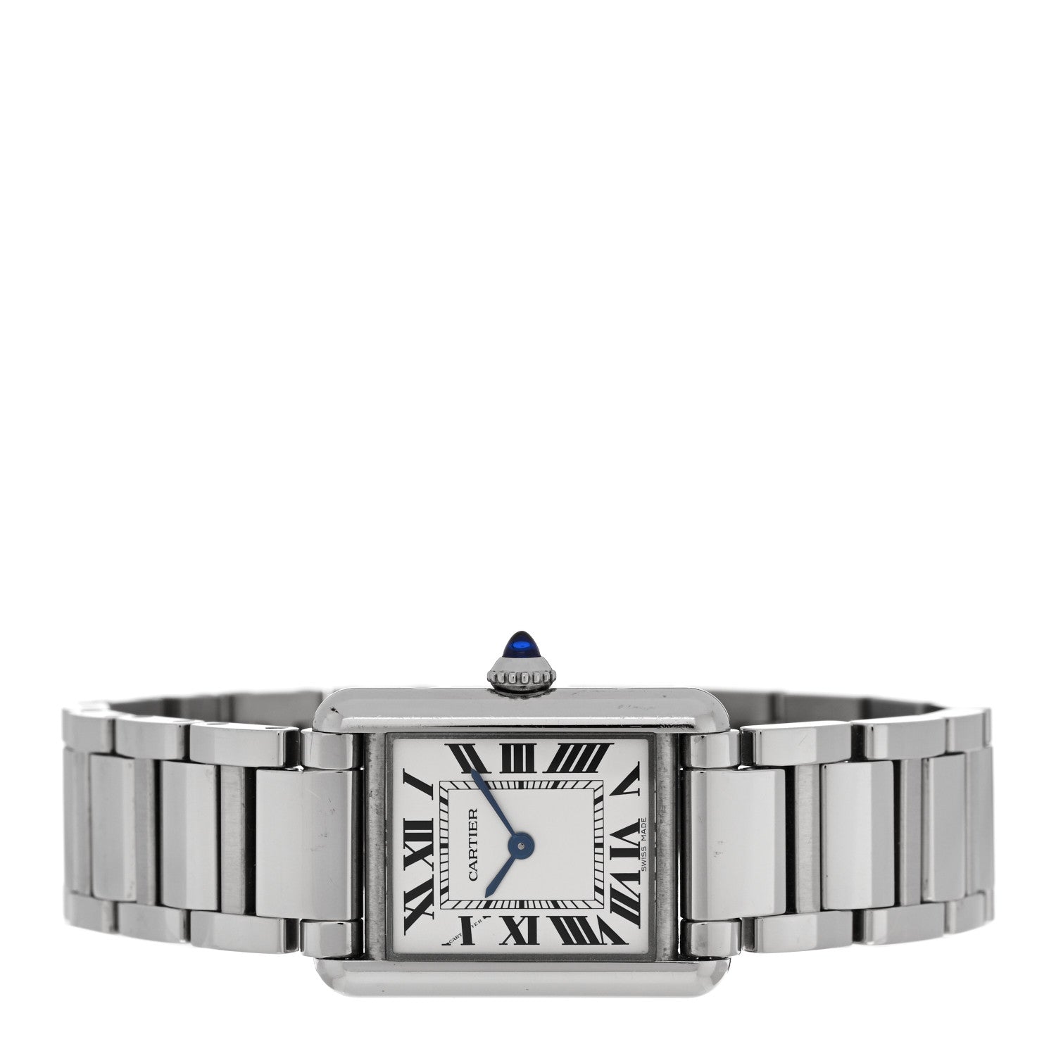 Stainless Steel 22mm Tank Must Quartz Watch — view 2