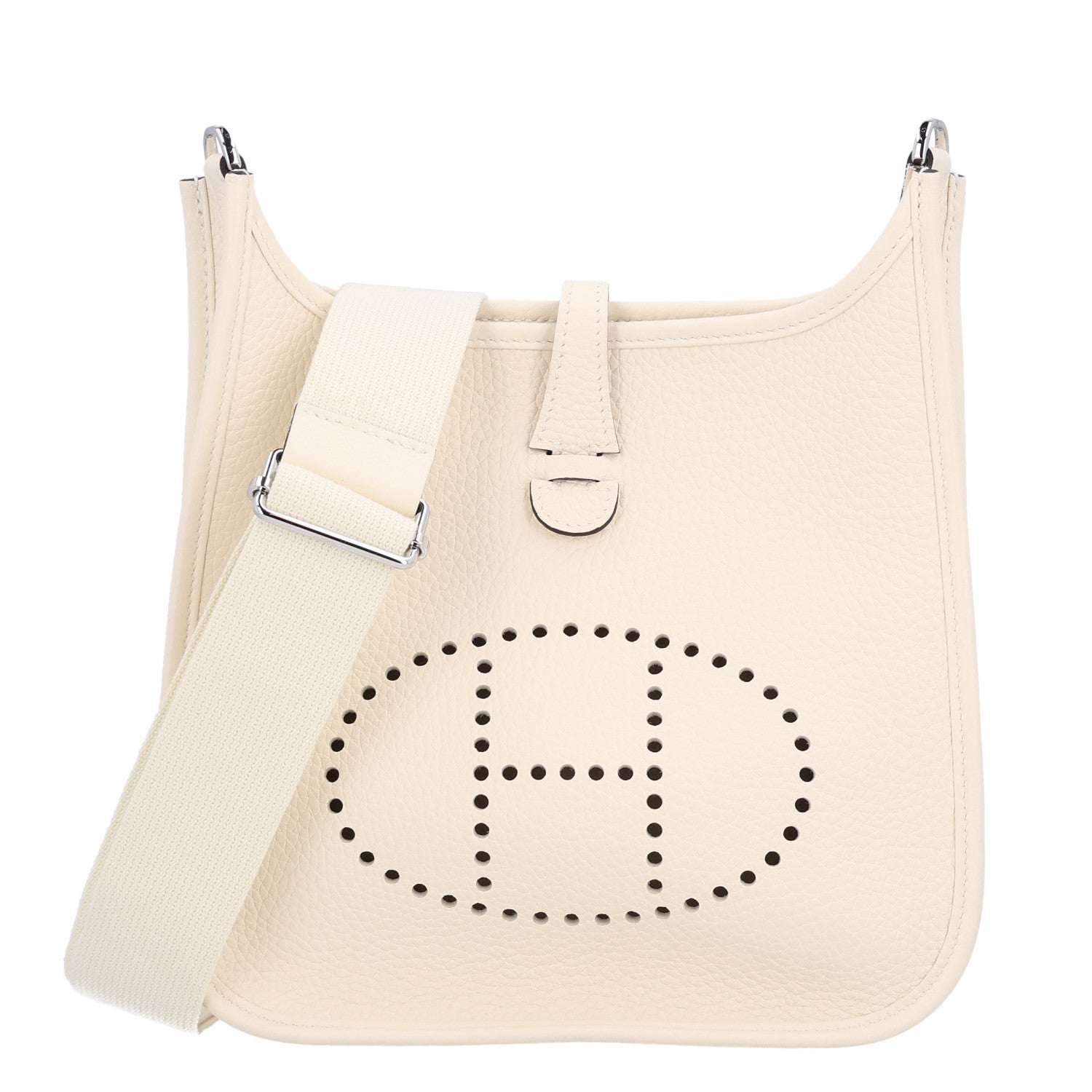 Taurillon Clemence Evelyne 23 Poche III Cream