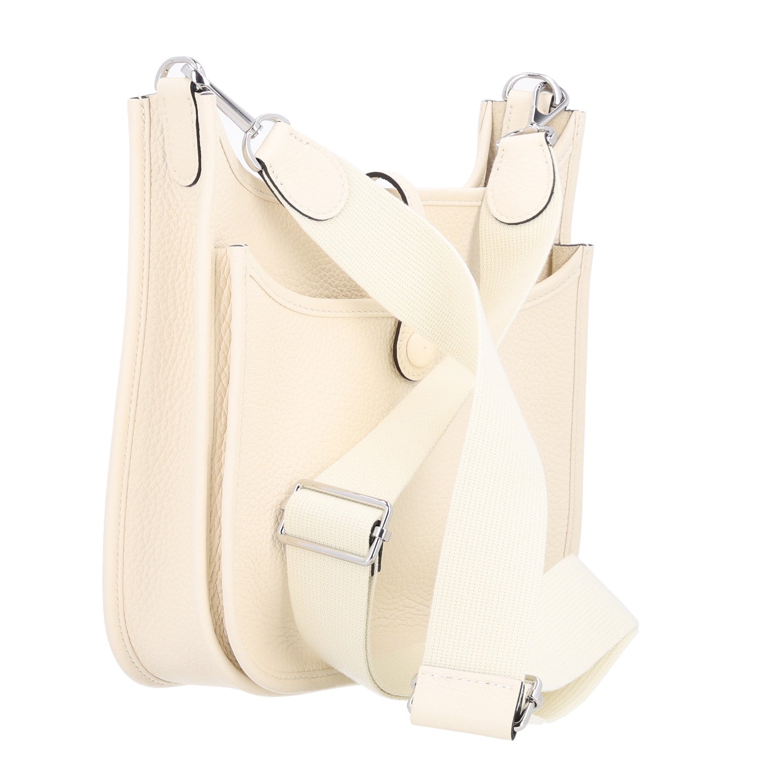 Taurillon Clemence Evelyne 23 Poche III Cream — view 3