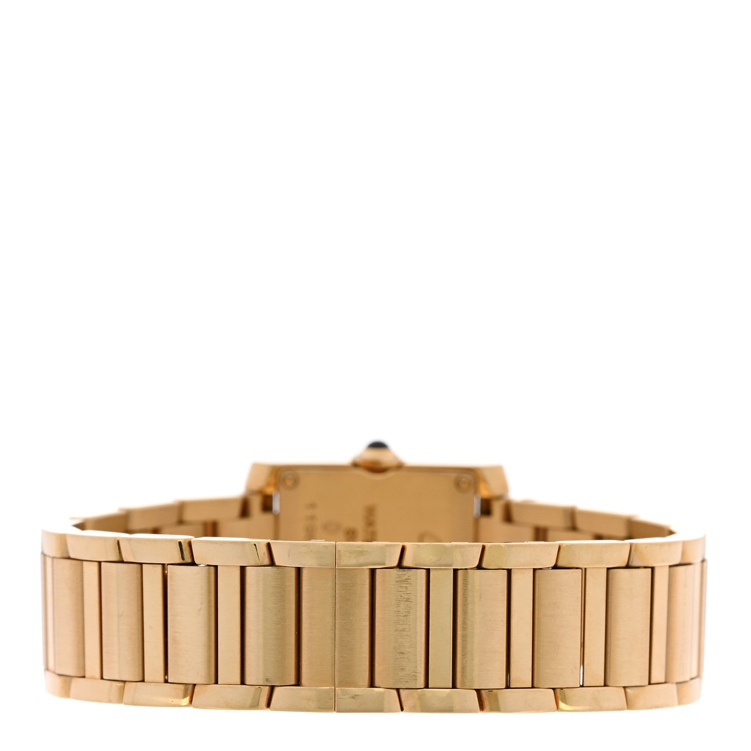 18K Yellow Gold 21mm Tank Francaise Quartz Watch — view 3