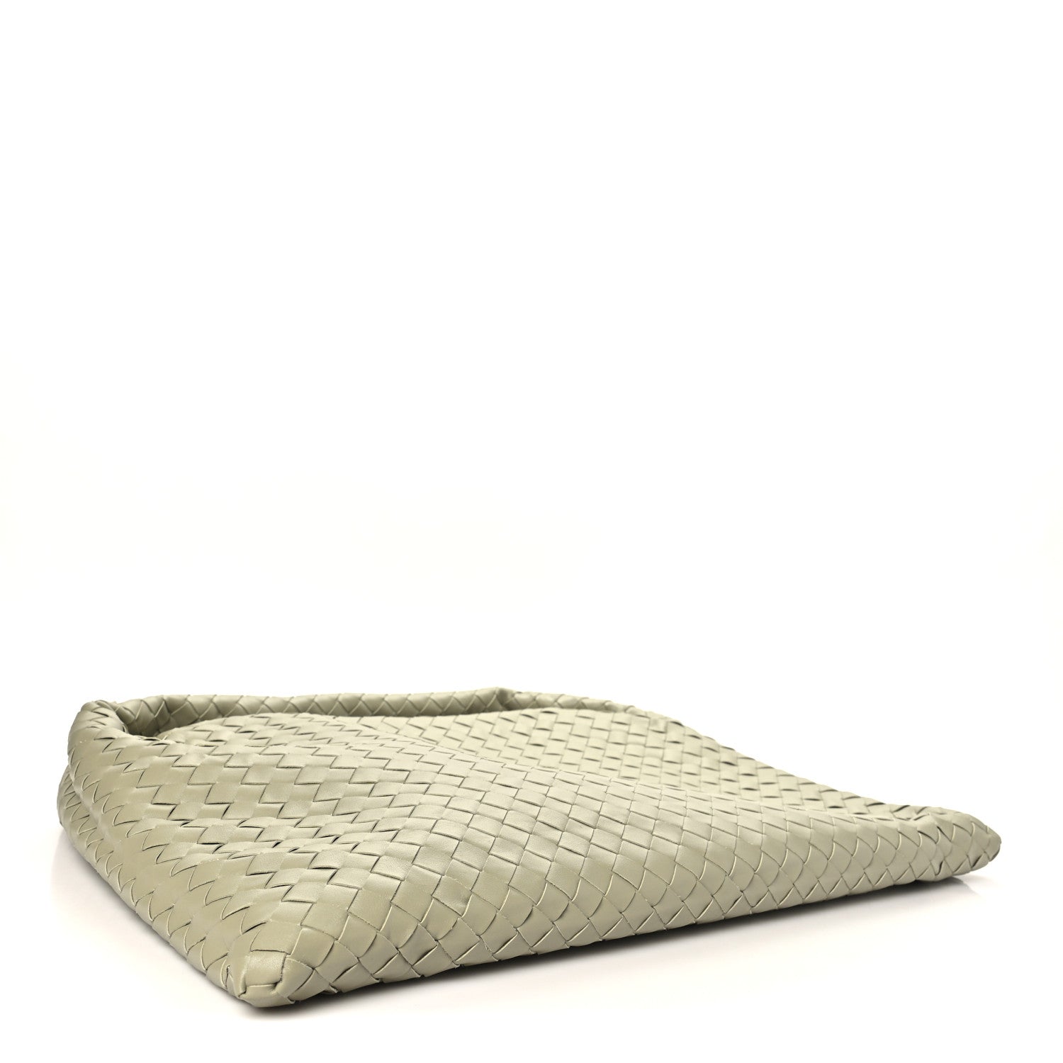 Calfskin Intrecciato Large Hop Travertine — view 4