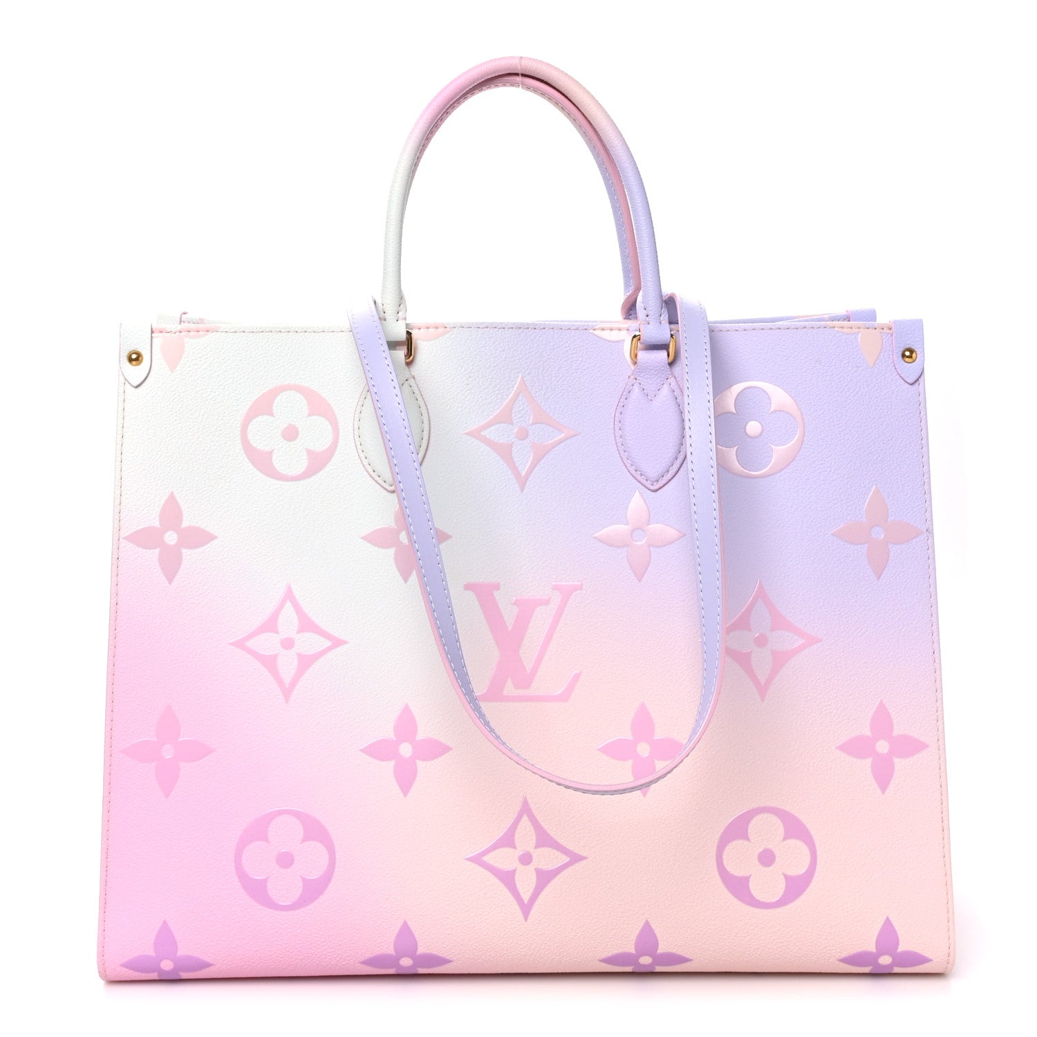 Monogram Giant Spring In The City Onthego GM Sunrise Pastel